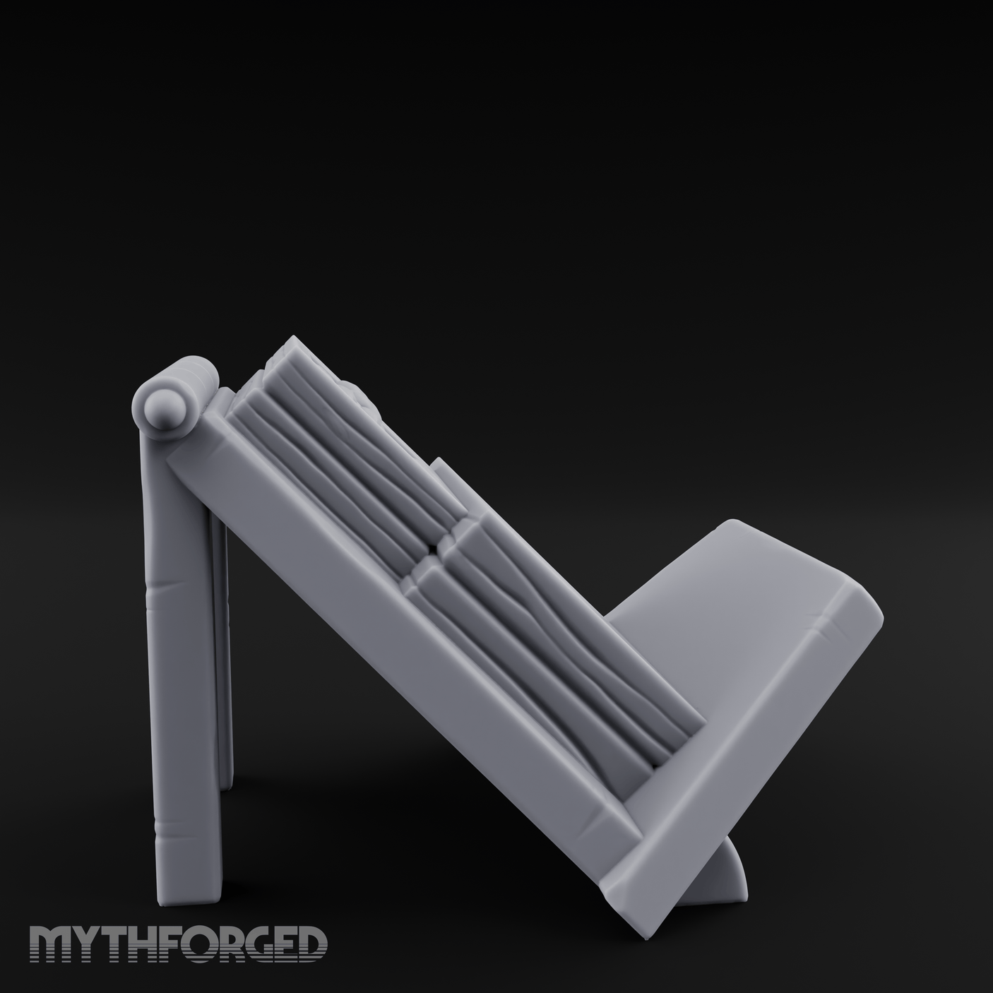 Produce-Laden Market Produce Stall Miniature for Dungeons and Dragons, Pathfinder or other TTRPGs