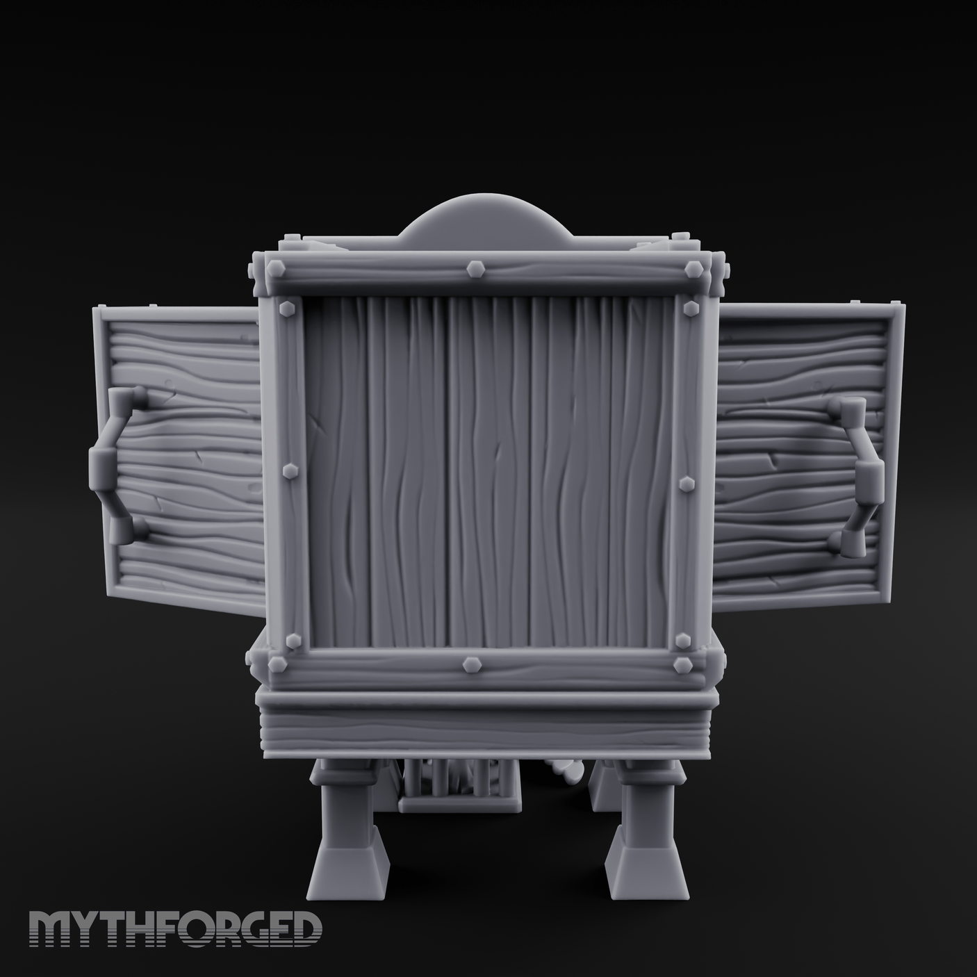 Well-Stocked, Bursting Apothecary Potion Cabinet Miniature for Dungeons and Dragons, Pathfinder or other TTRPGs