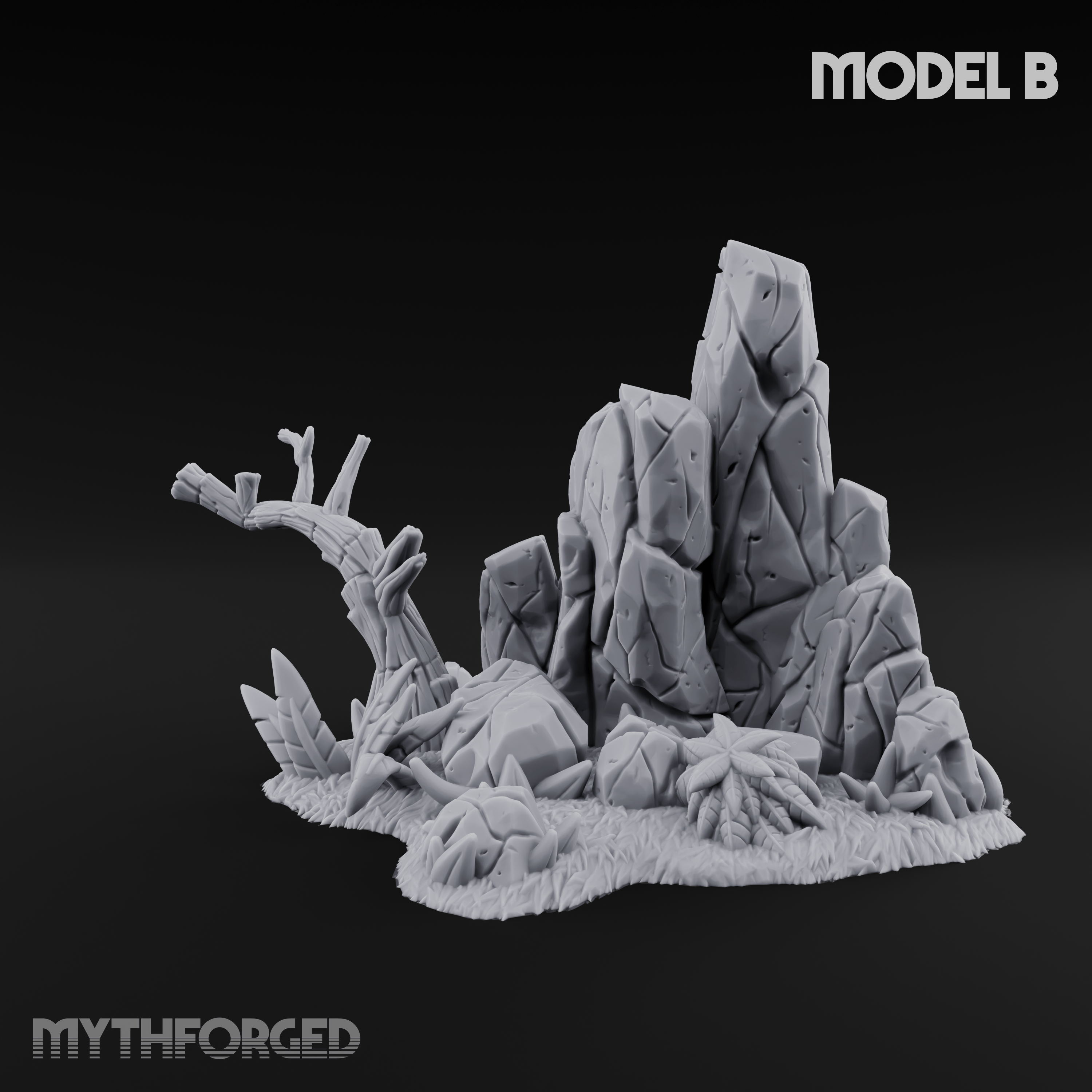 Sunbaked Desert Foliage B