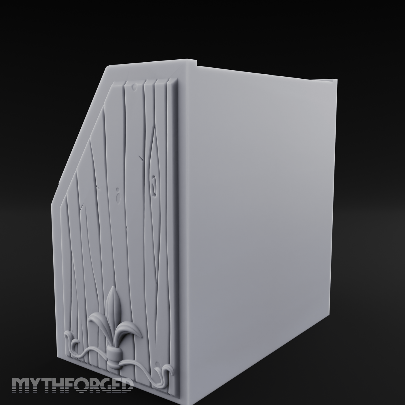 Empty-Shelved Storage Chest Drawers Miniature for Dungeons and Dragons, Pathfinder or other TTRPGs