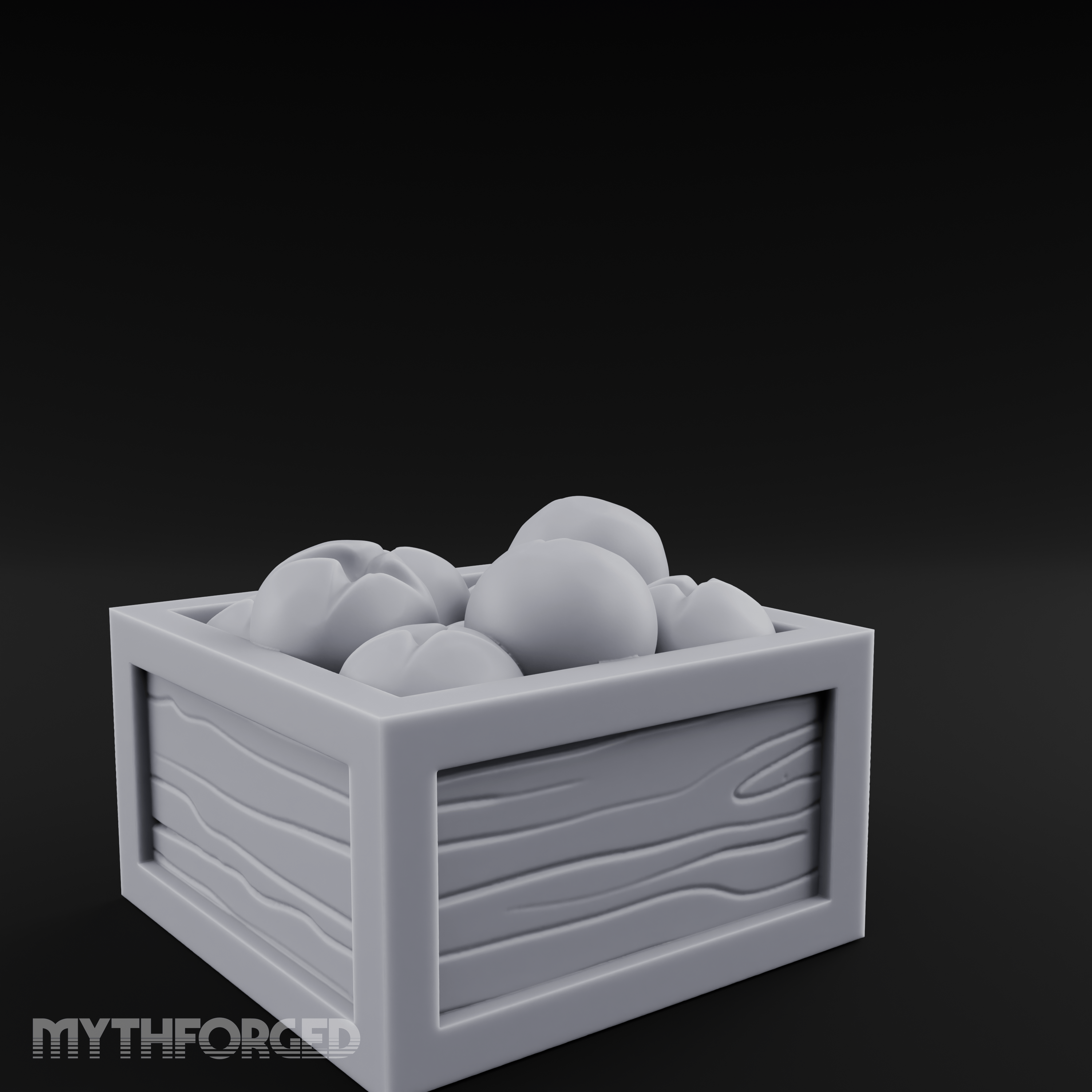 Overflowing Fruit Crate