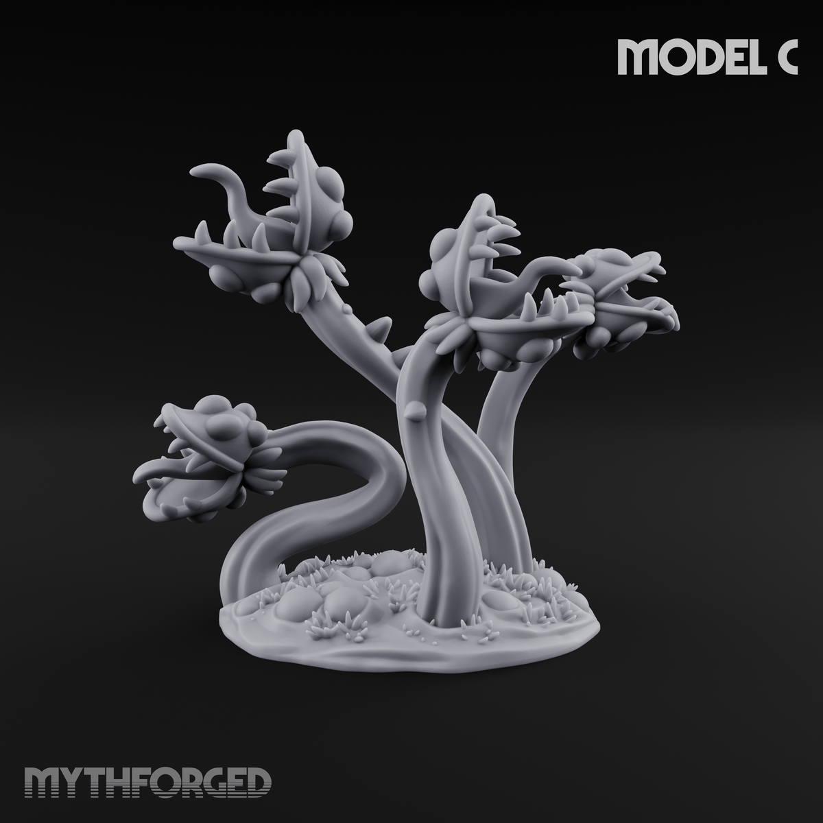 Spongy Swamp Flora Miniature for Dungeons and Dragons, Pathfinder or other TTRPGs