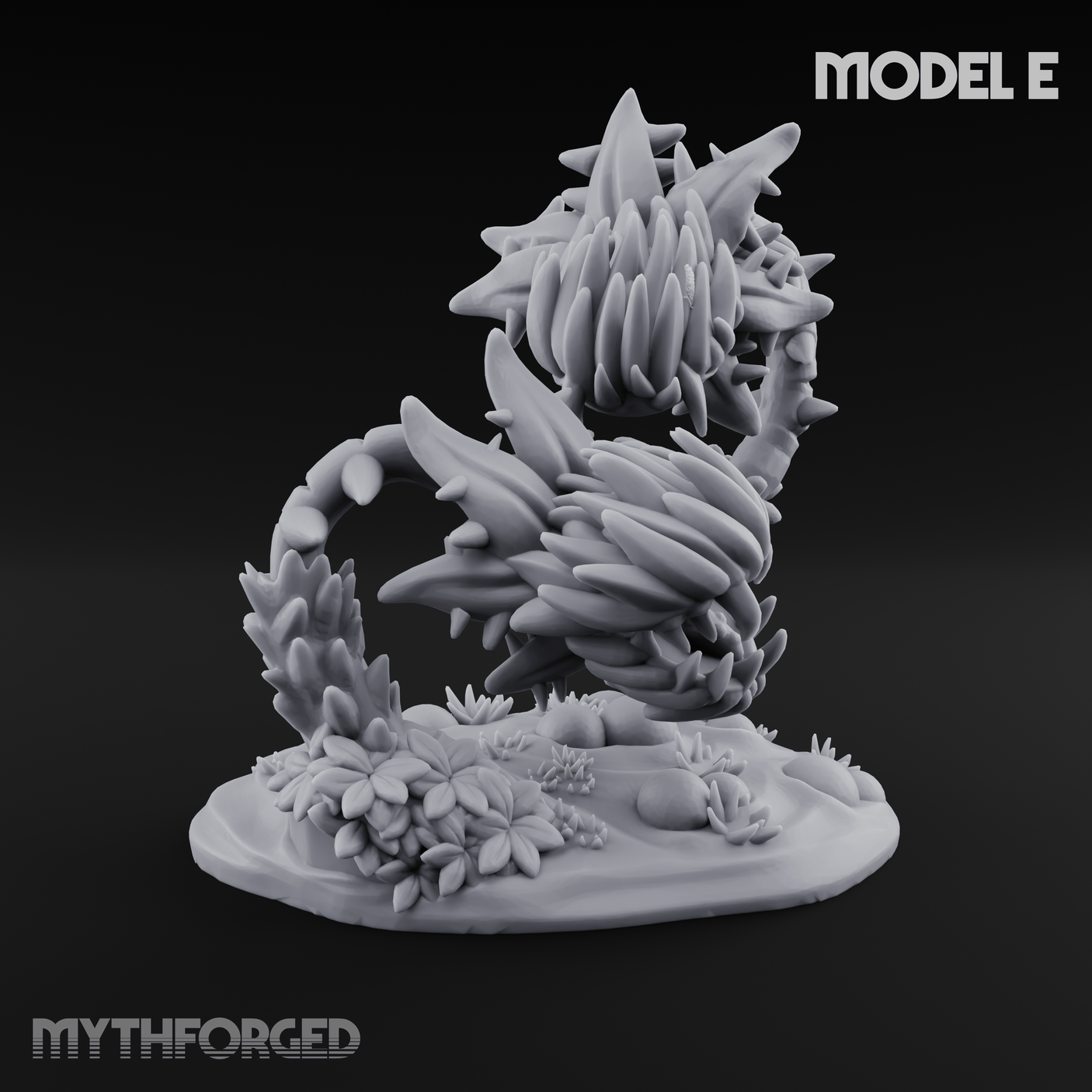 Spongy Swamp Flora E Miniature for Dungeons and Dragons, Pathfinder or other TTRPGs