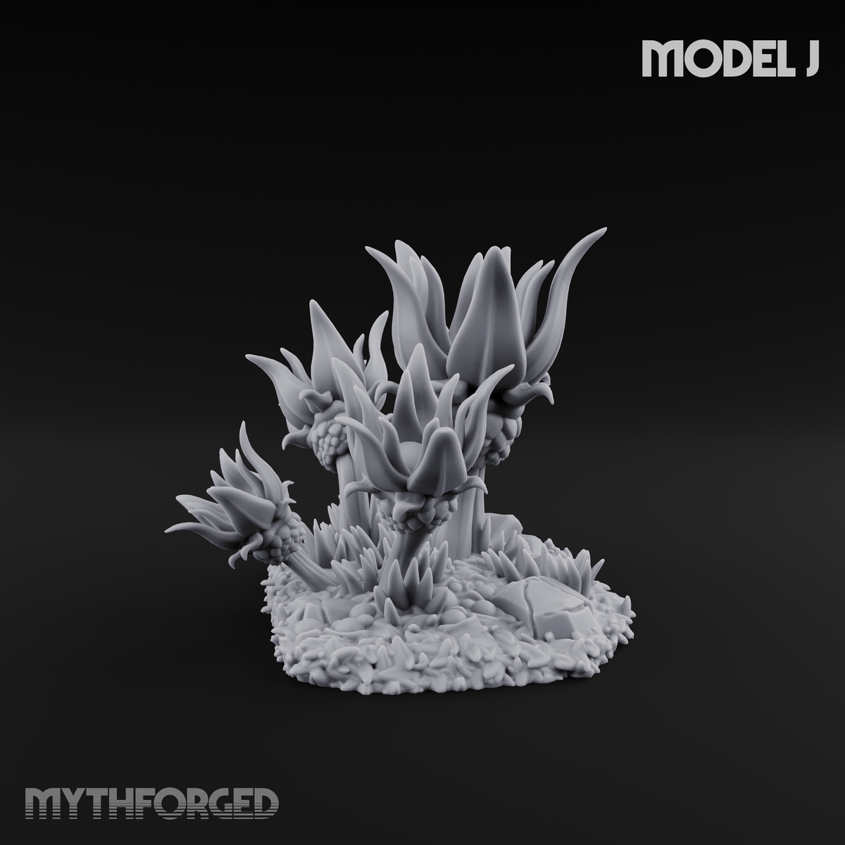 Spongy Swamp Flora Miniature for Dungeons and Dragons, Pathfinder or other TTRPGs