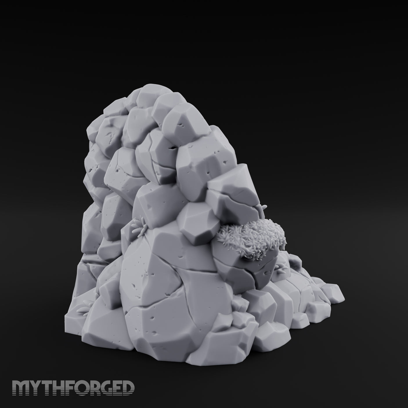 Swirling Runestone Portal Miniature for Dungeons and Dragons, Pathfinder or other TTRPGs