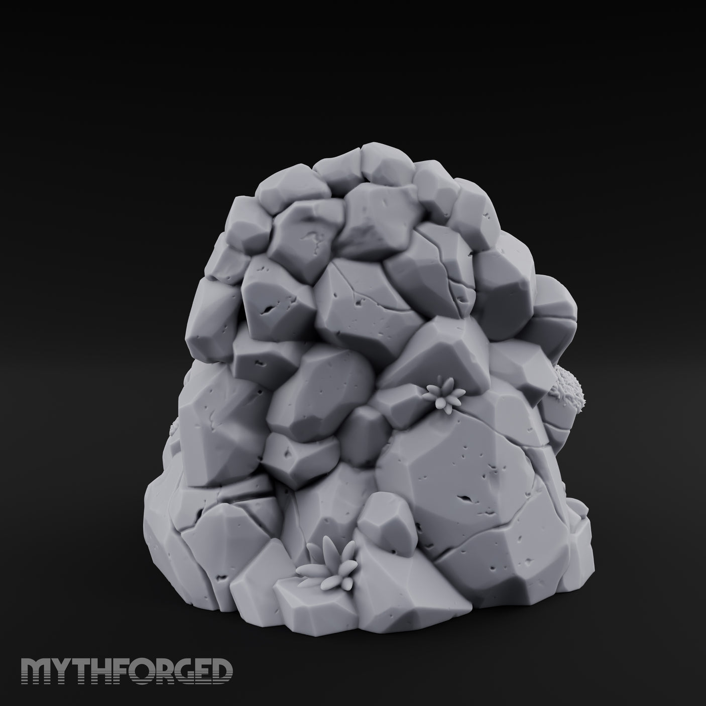 Swirling Runestone Portal Miniature for Dungeons and Dragons, Pathfinder or other TTRPGs