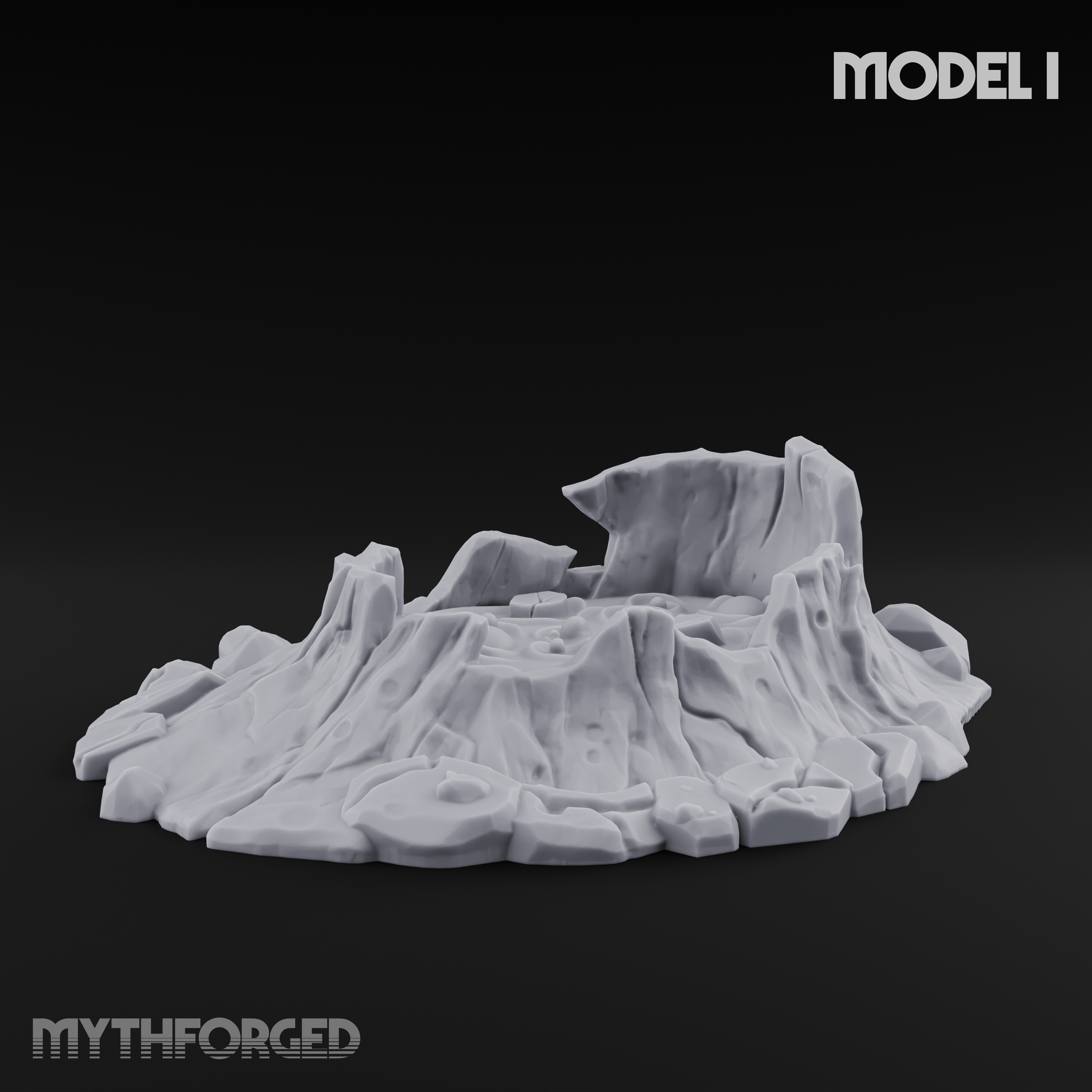 Rugged Lava Terrain I