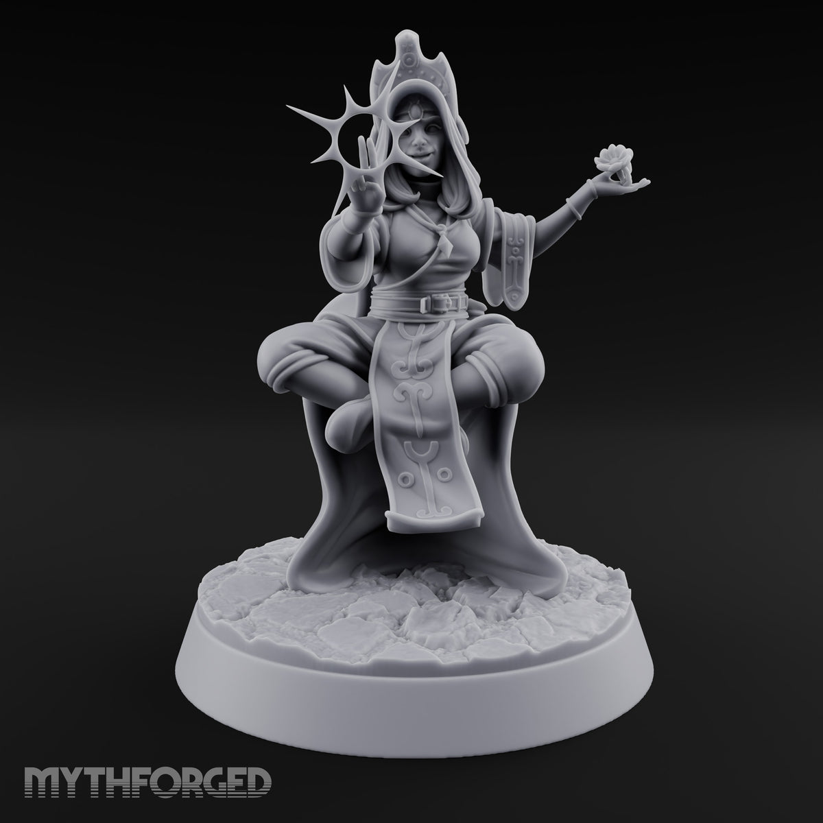 Sun Ring, Lotus Hand Human Thaumaturge