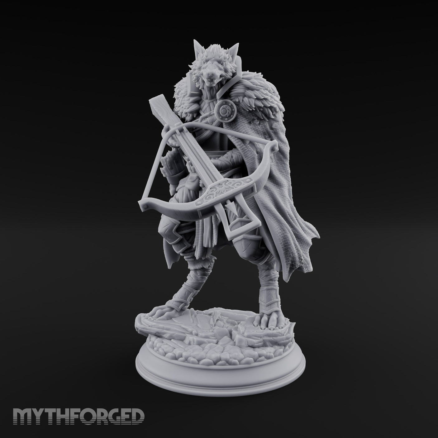 Crossbow at the Ready Wolffolk Hunter