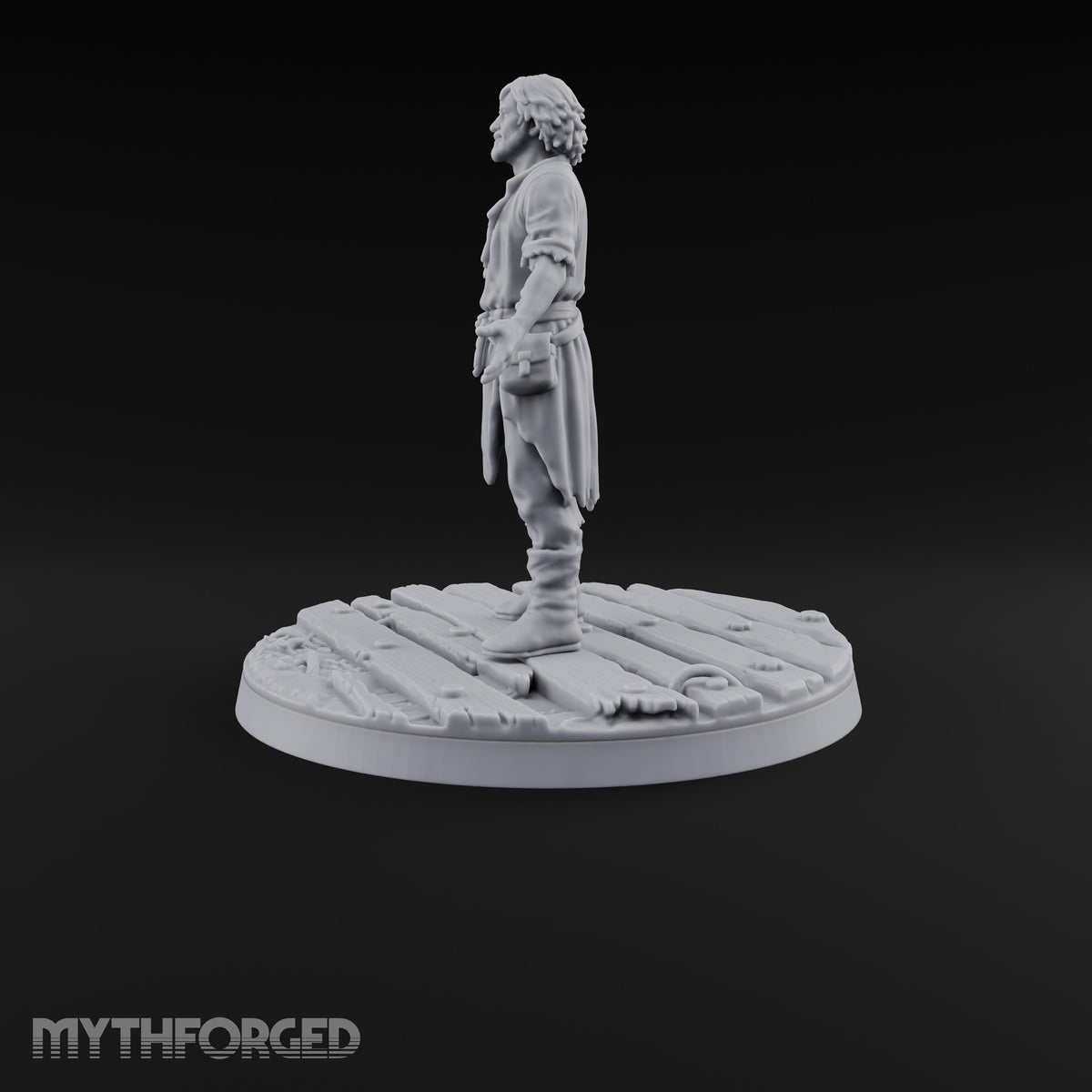Succumbing to the Change Human Mutant E Miniature for Dungeons and Dragons, Pathfinder or other TTRPGs