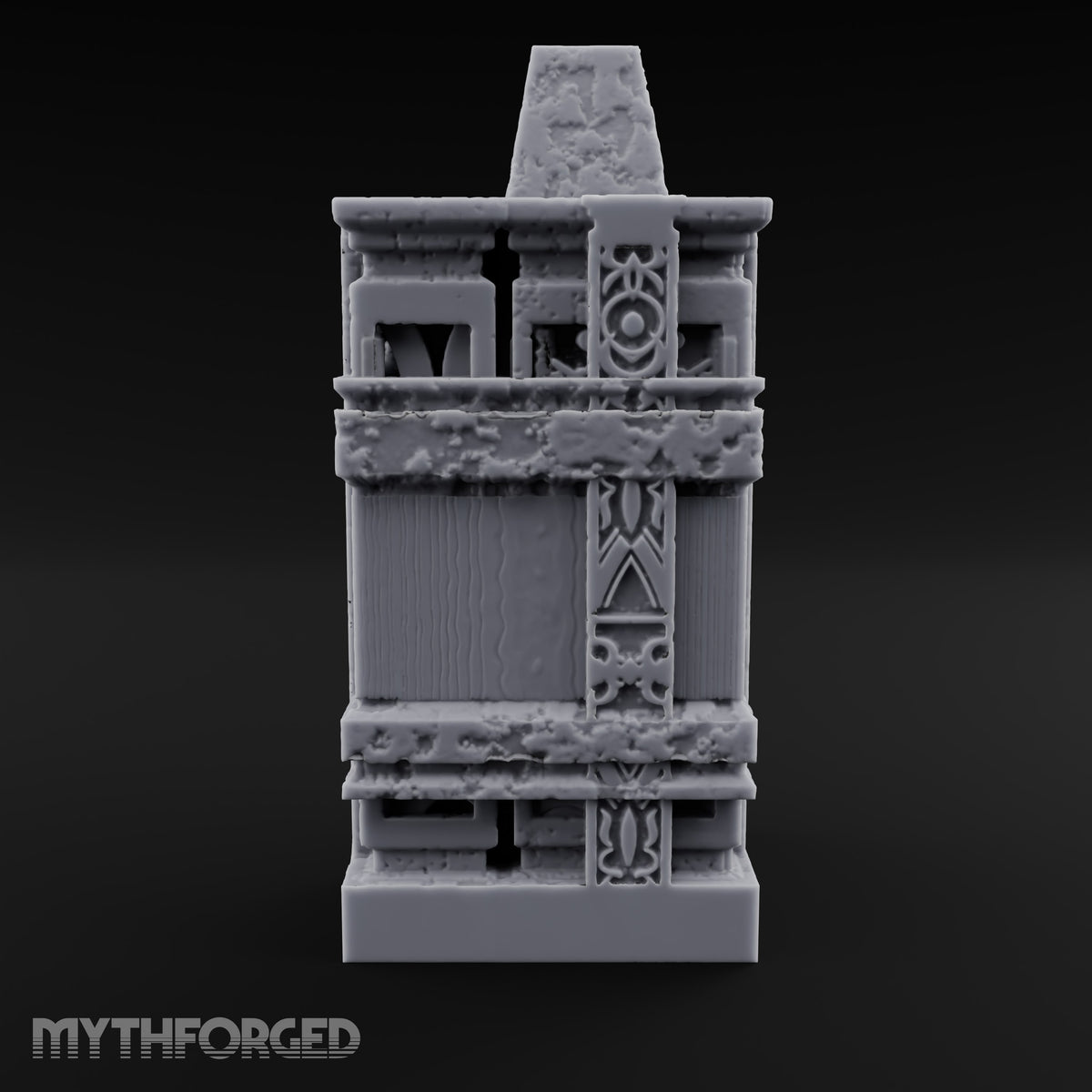 Filigree Fortifications Gothic Ornate Wall or Gate J