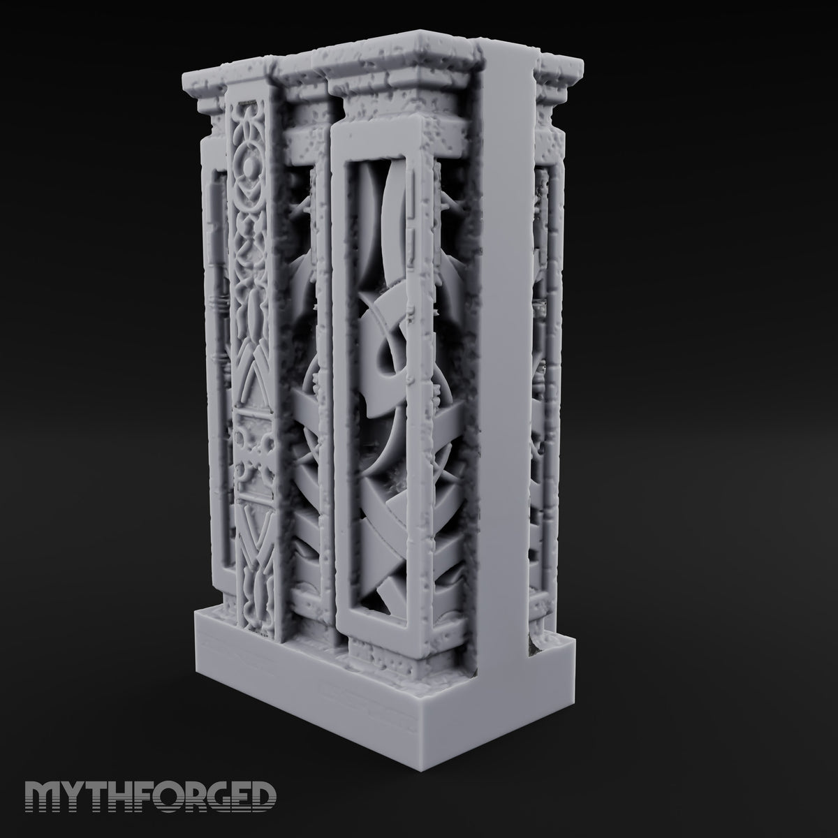 Filigree Fortifications Gothic Ornate Wall or Gate M
