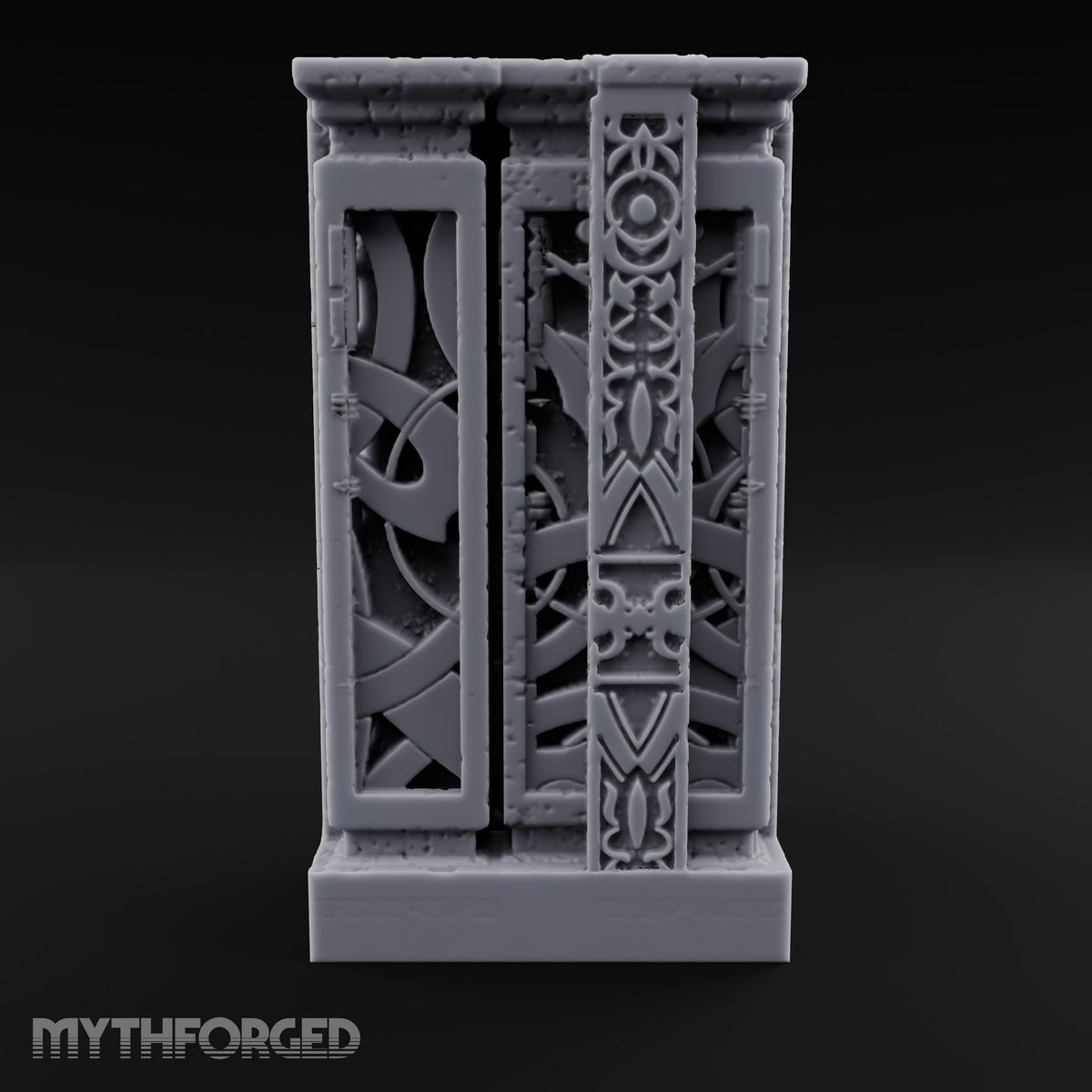 Filigree Fortifications Gothic Ornate Wall or Gate A