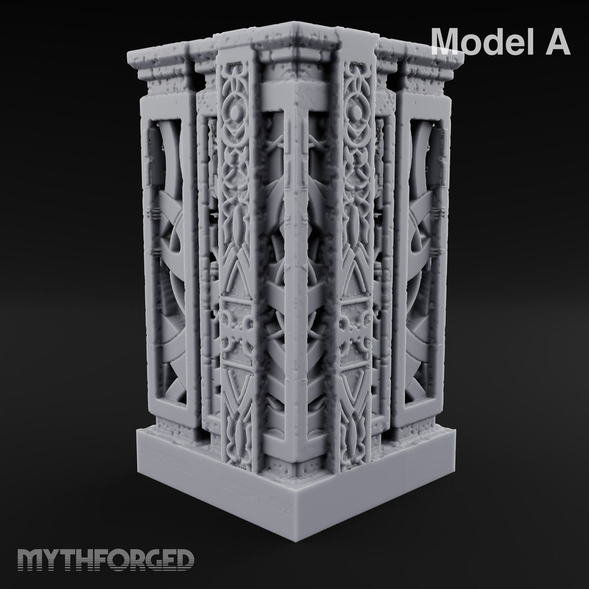 Filigree Fortifications Gothic Ornate Walls and Gates — A