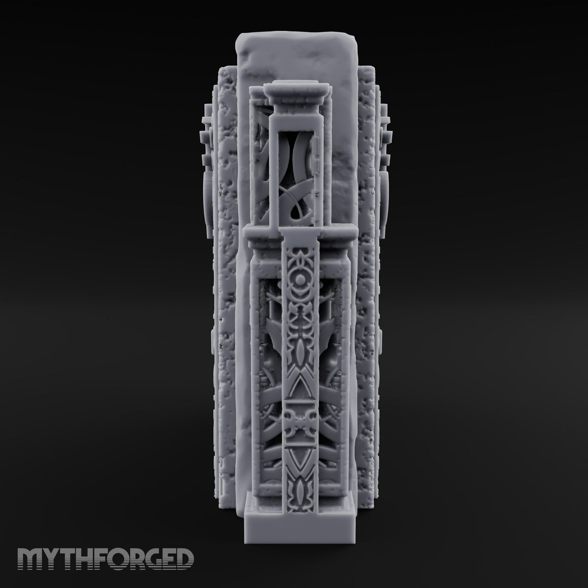 Filigree Fortifications Gothic Ornate Walls and Gates — C
