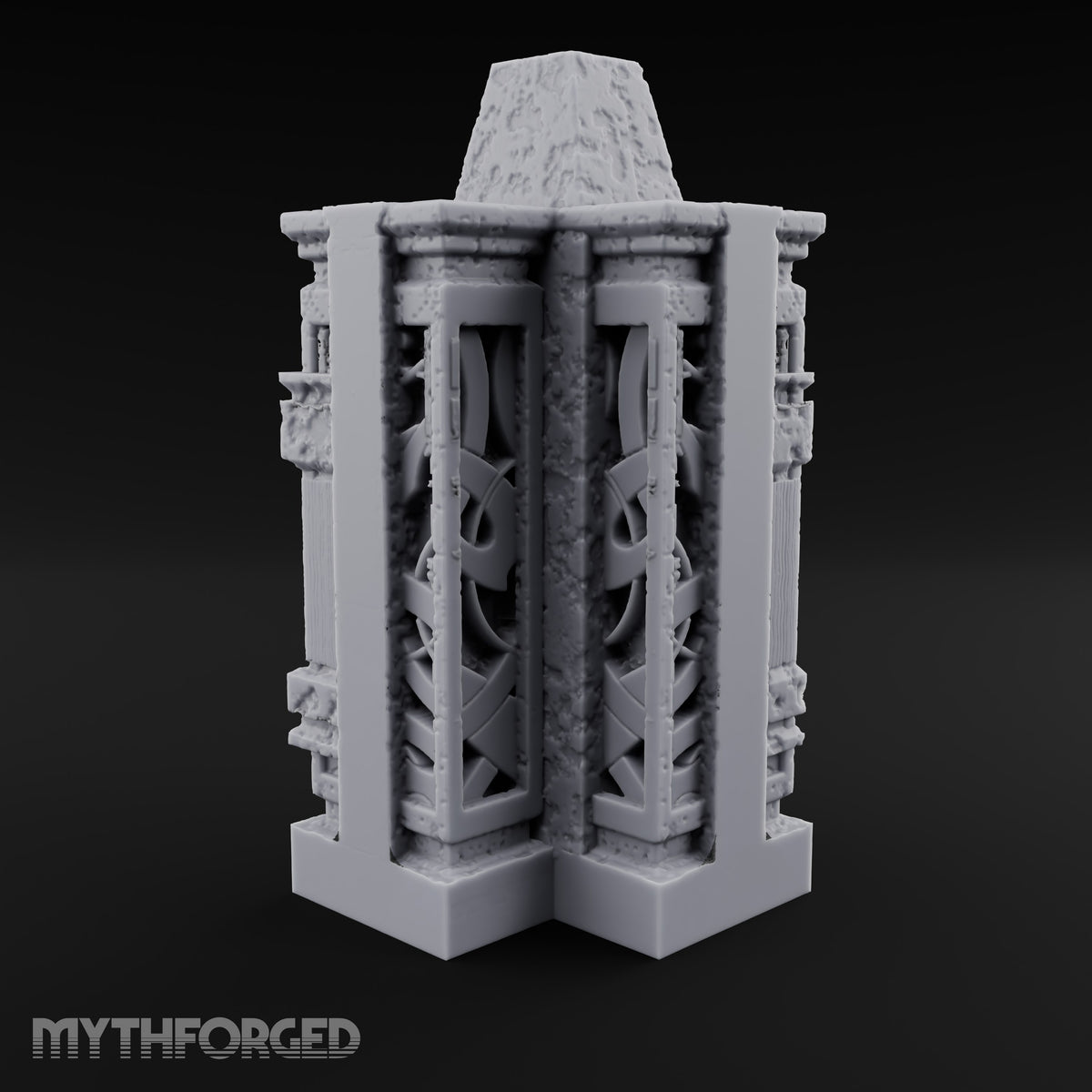 Filigree Fortifications Gothic Ornate Wall or Gate I