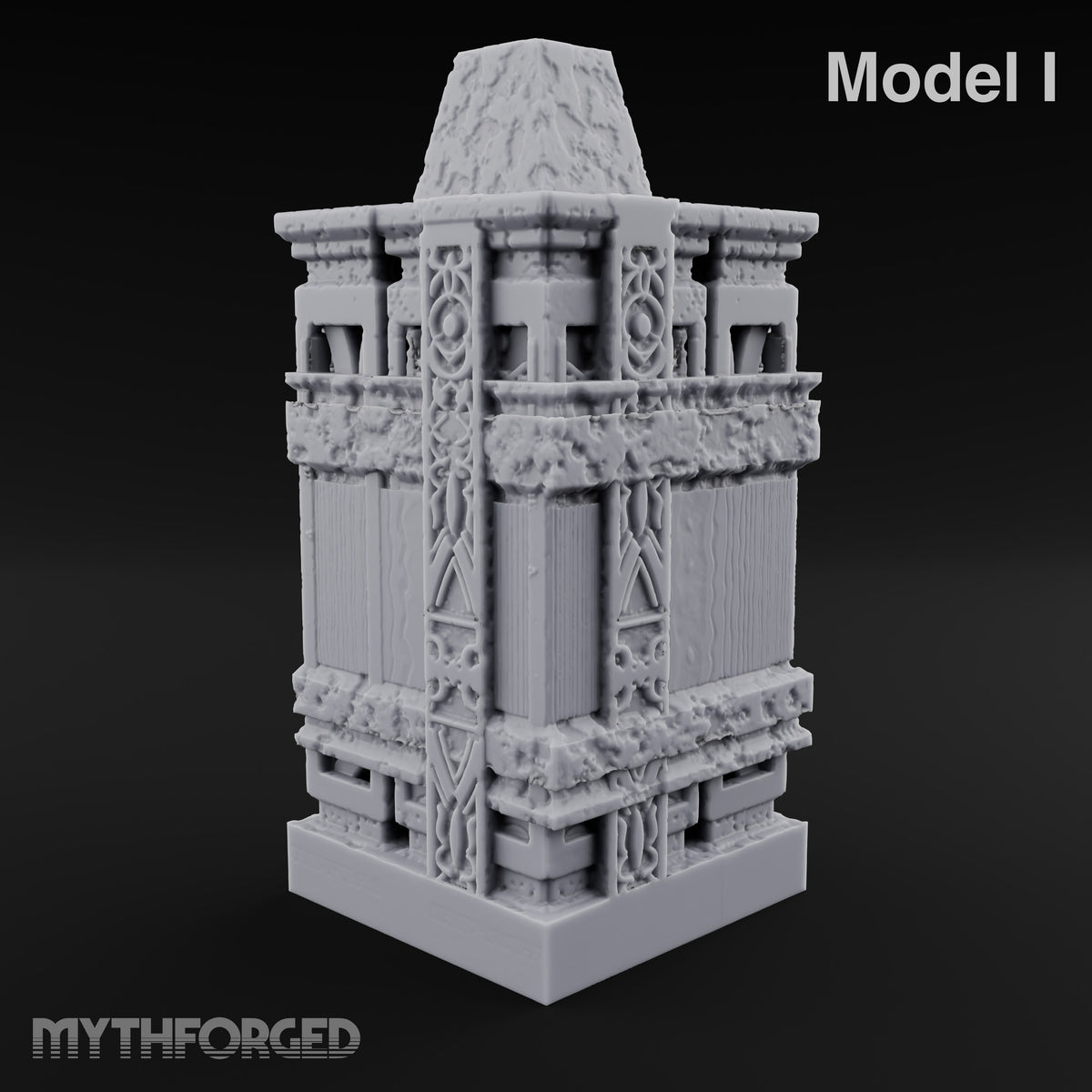 Filigree Fortifications Gothic Ornate Walls and Gates — I