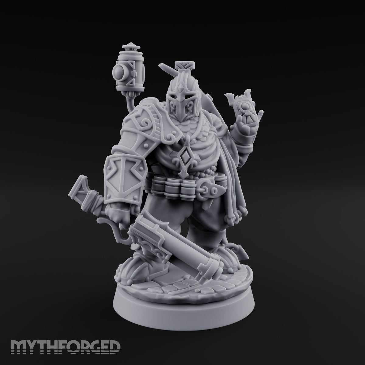 Ready to Breach Dwarf Saboteur Miniature for Dungeons and Dragons, Pathfinder or other TTRPGs