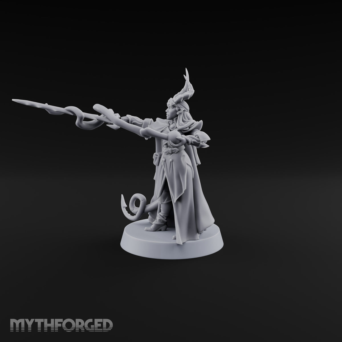 Pointing Out Your Mistake Tiefling Aristocrat