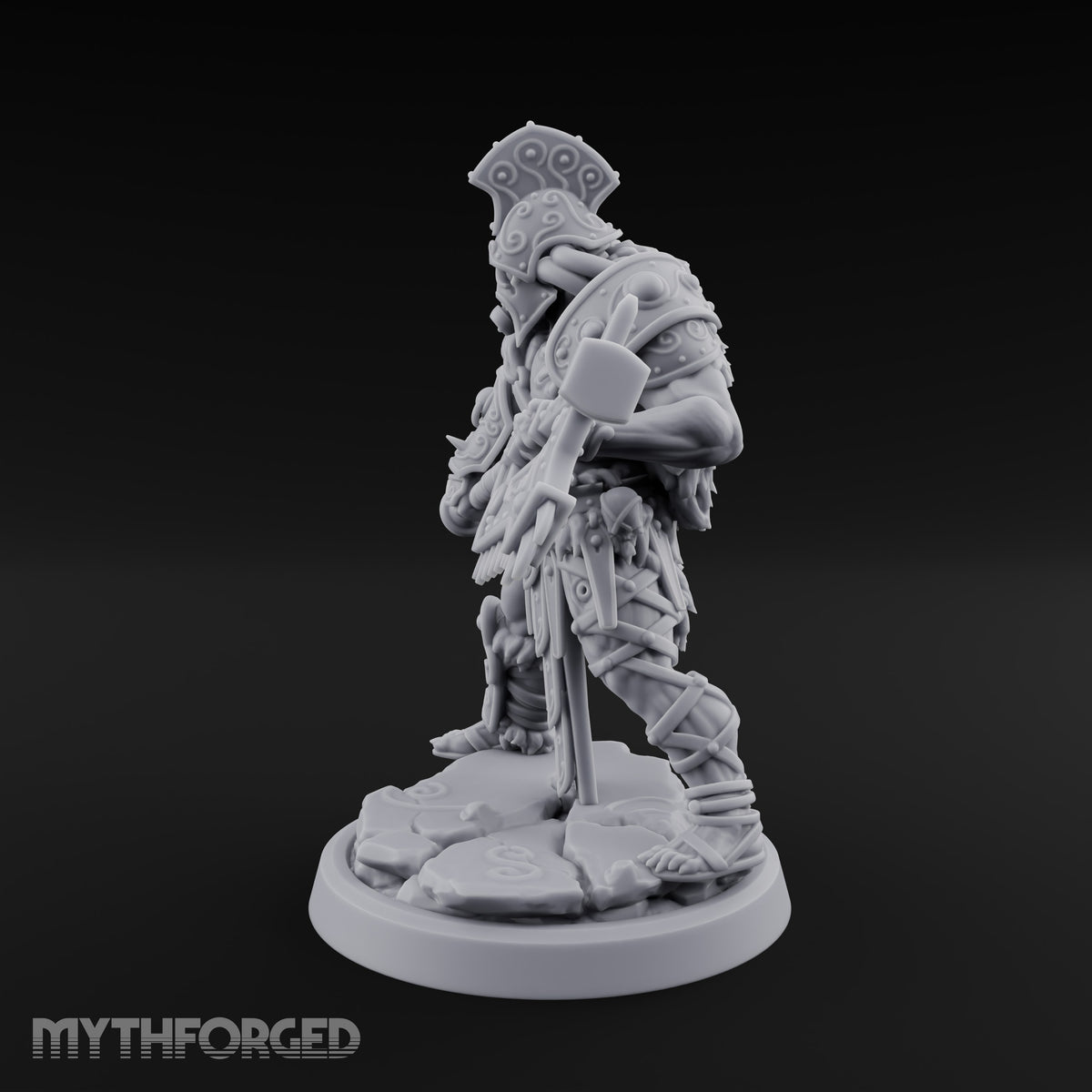 Old Runes, New Firepower Space Orc Heavy Warrior J
