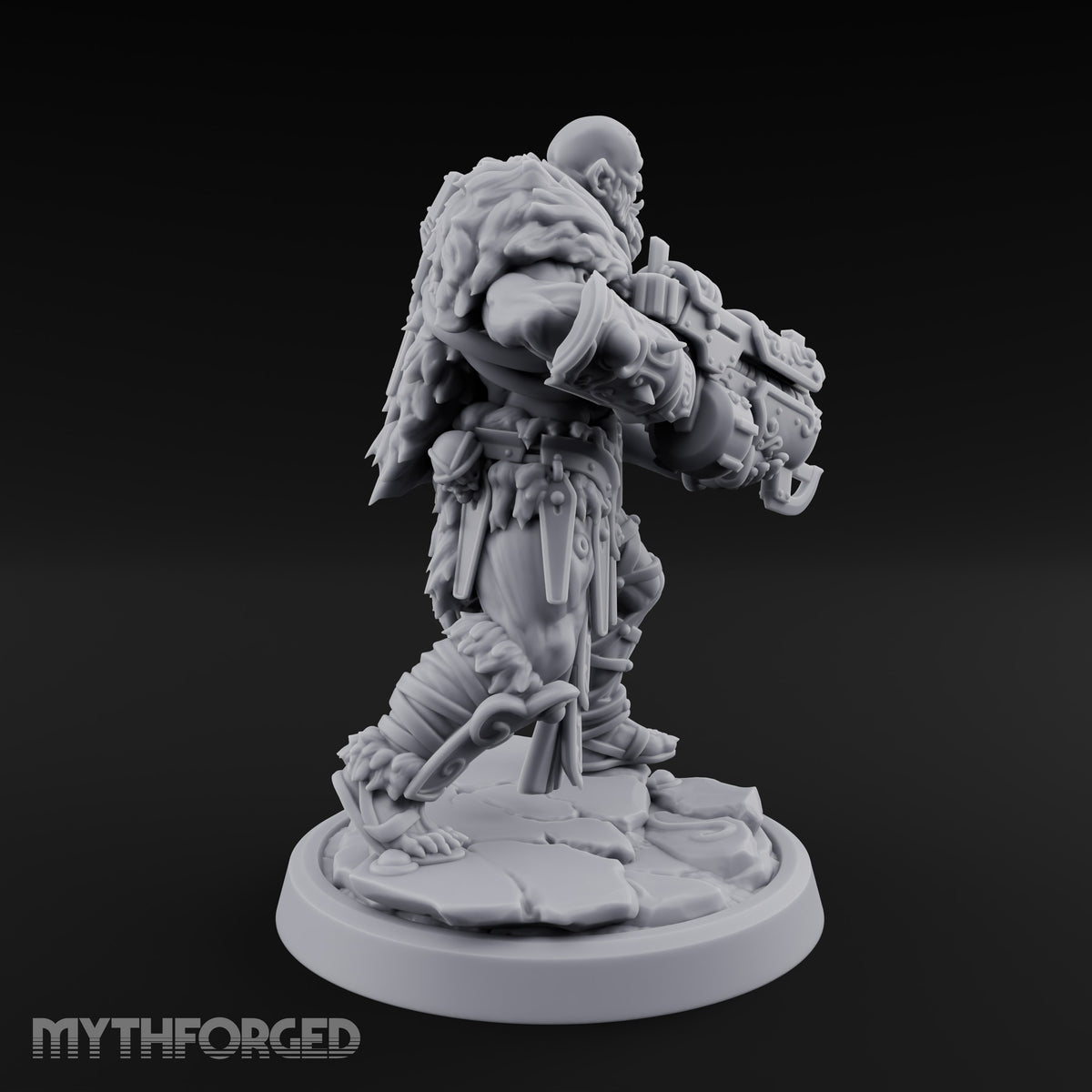 Old Runes, New Firepower Space Orc Heavy Warrior A