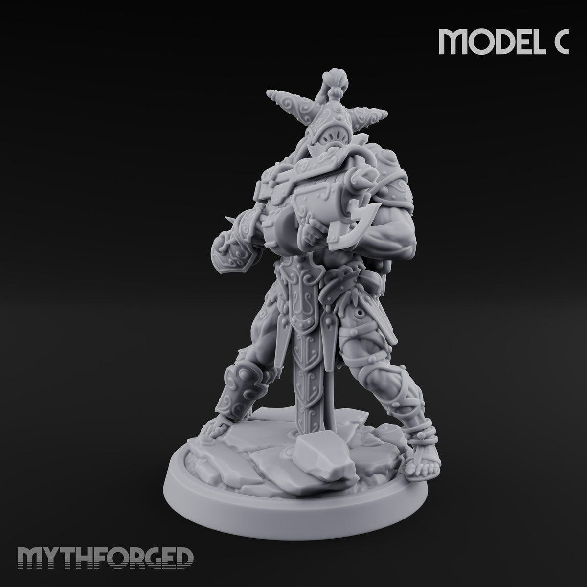 Old Runes, New Firepower Space Orc Heavy Warriors — C