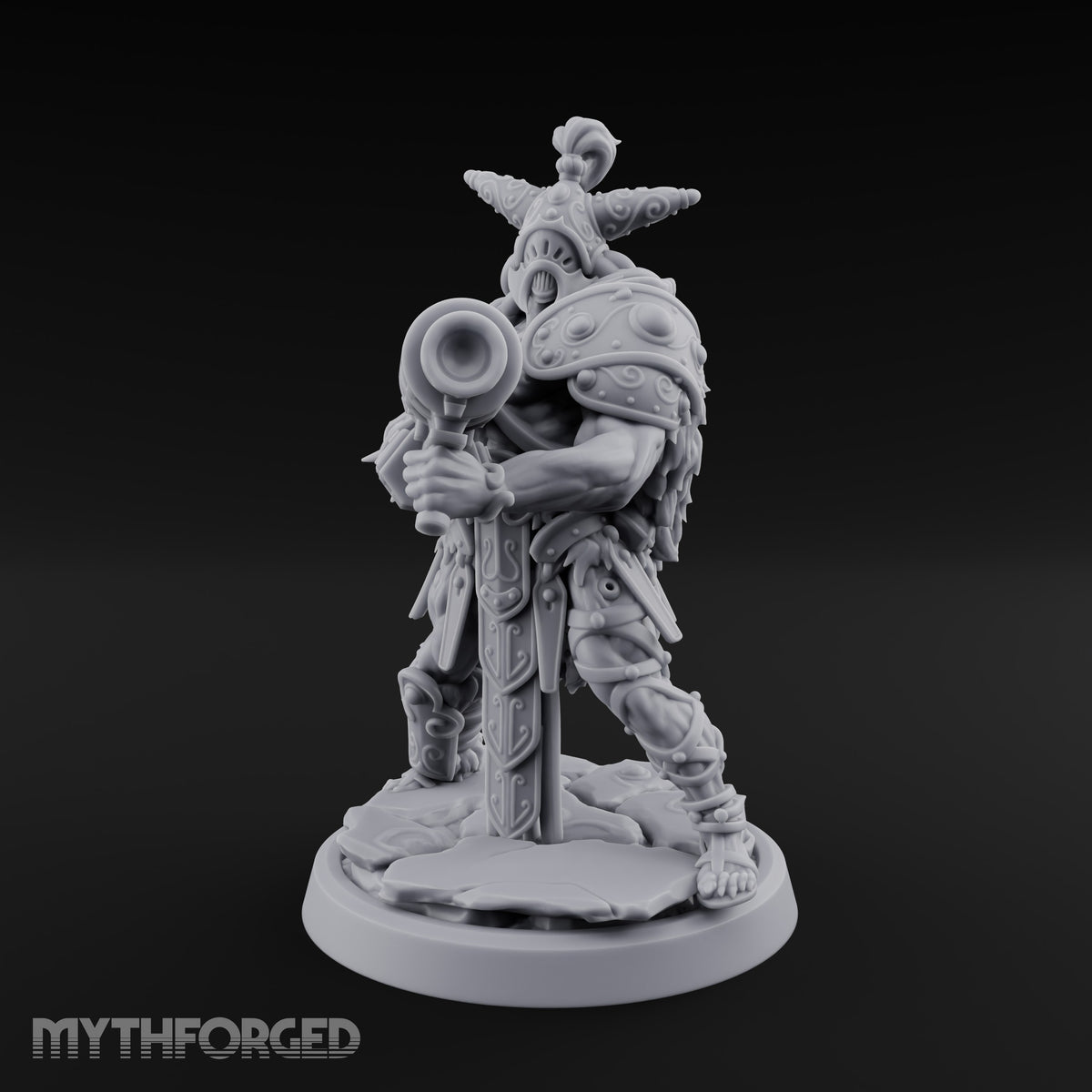 Old Runes, New Firepower Space Orc Heavy Warrior E