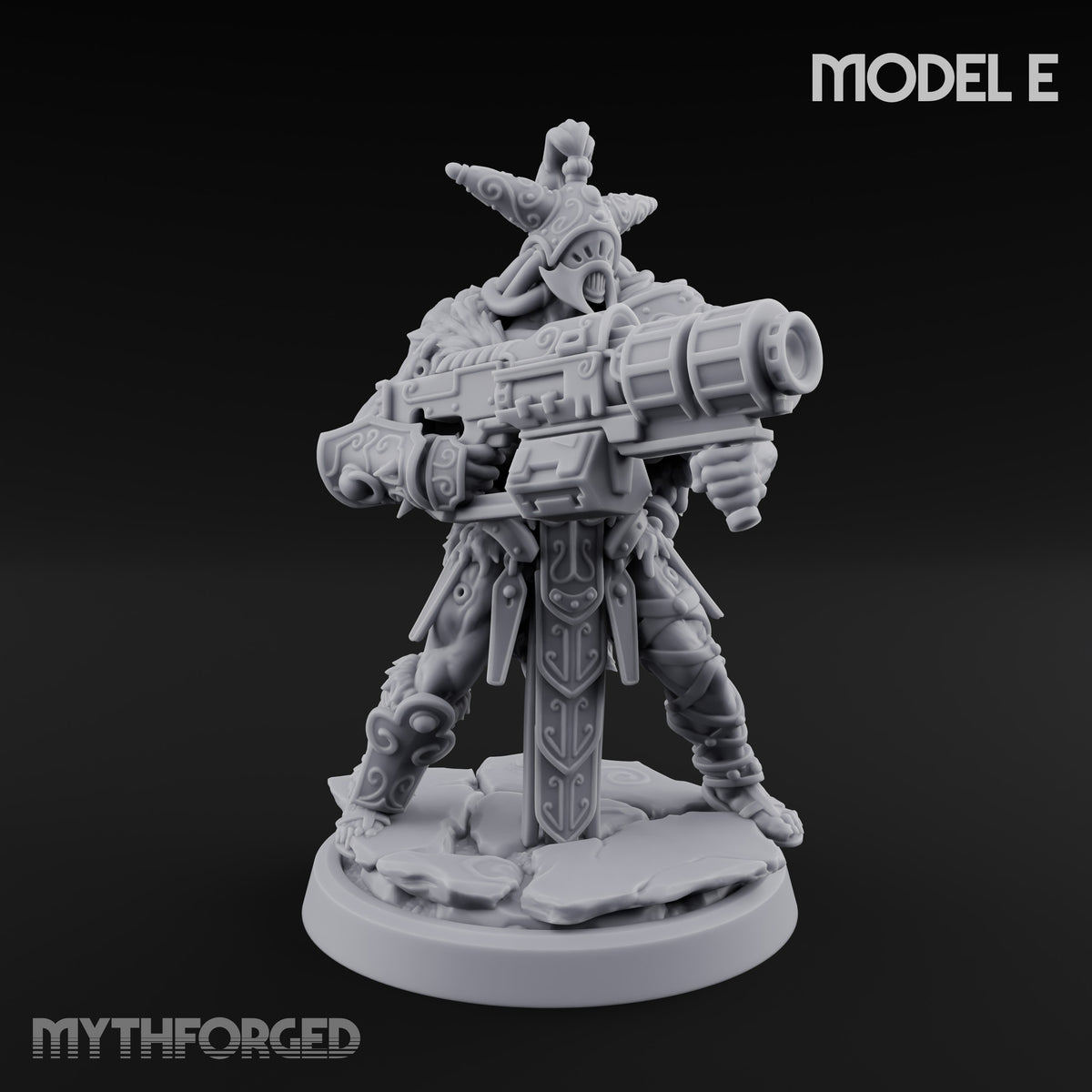 Old Runes, New Firepower Space Orc Heavy Warriors — E