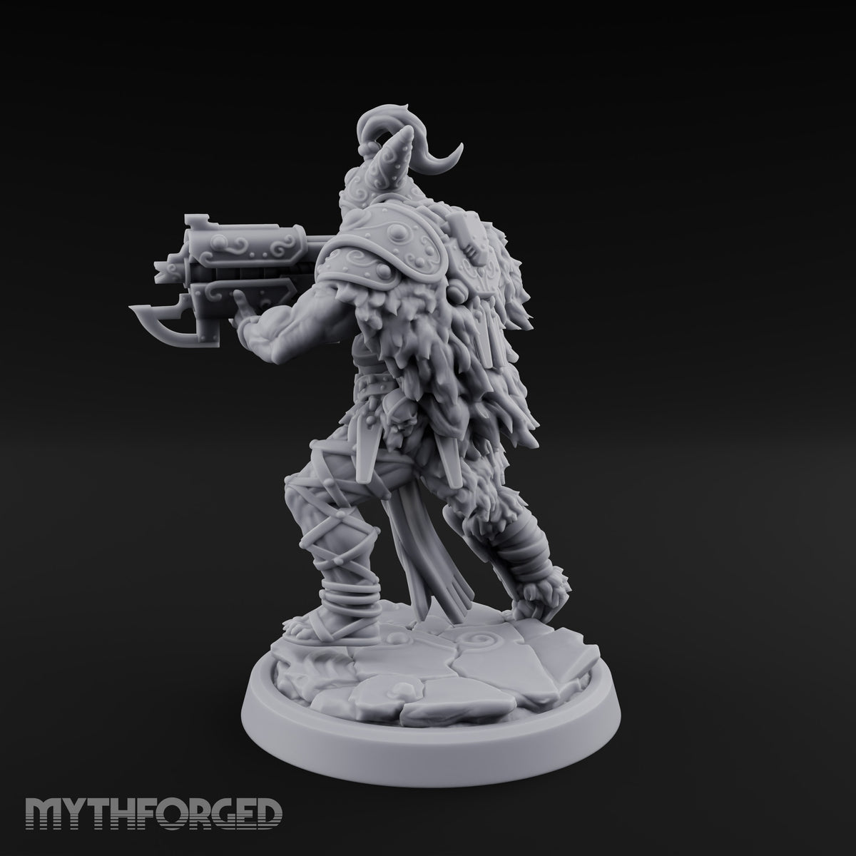 Old Runes, New Firepower Space Orc Heavy Warrior F