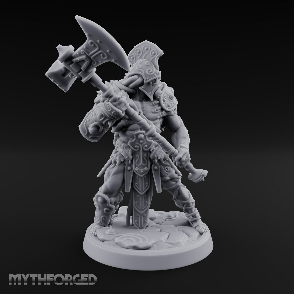 Old Runes, New Firepower Space Orc Heavy Warrior H
