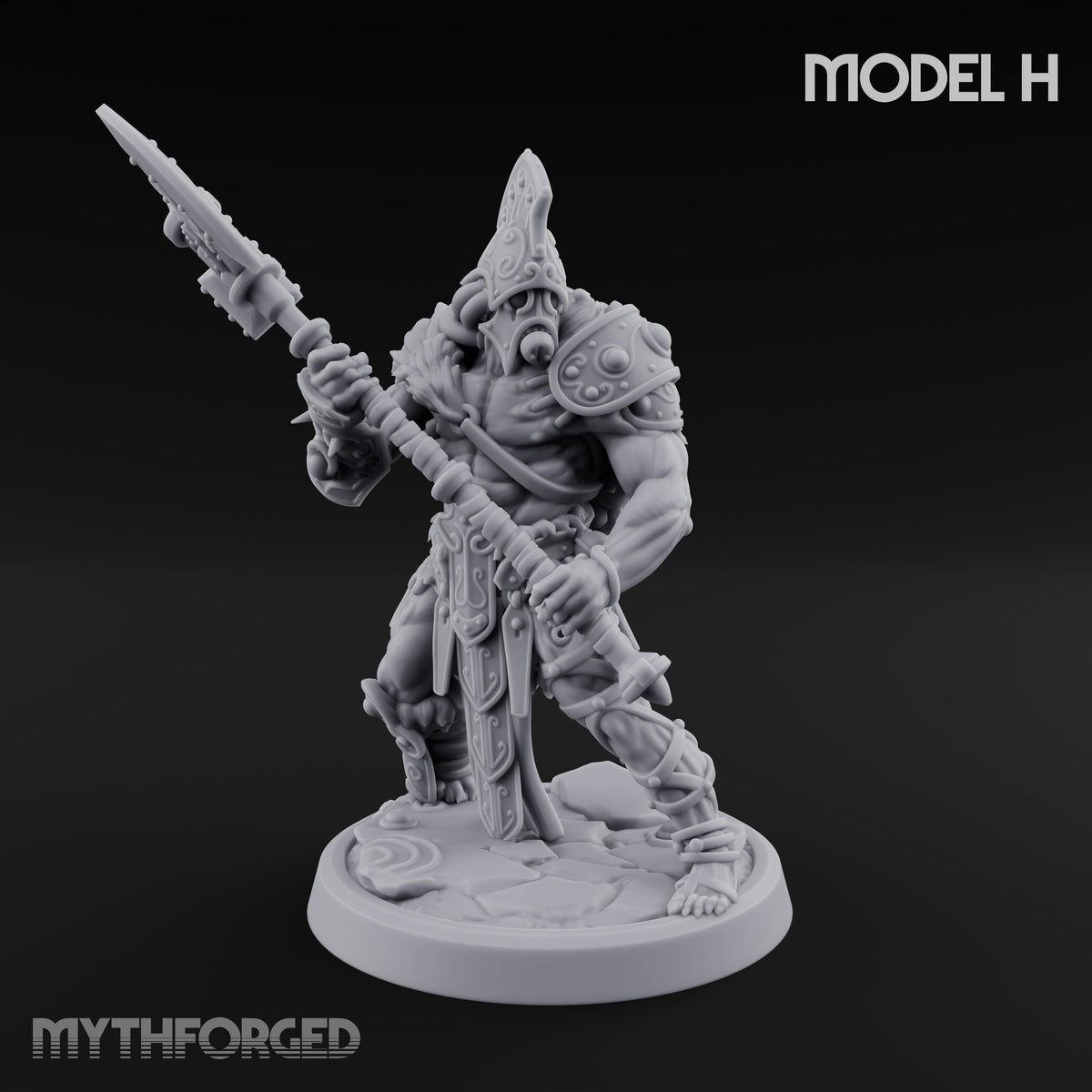 Old Runes, New Firepower Space Orc Heavy Warrior H