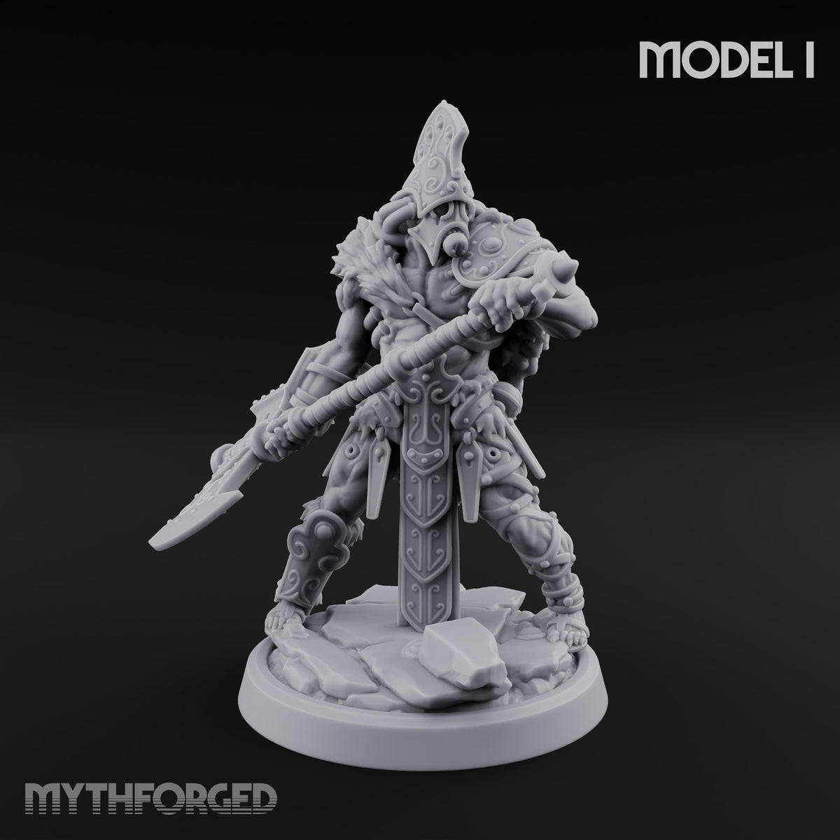Old Runes, New Firepower Space Orc Heavy Warrior I
