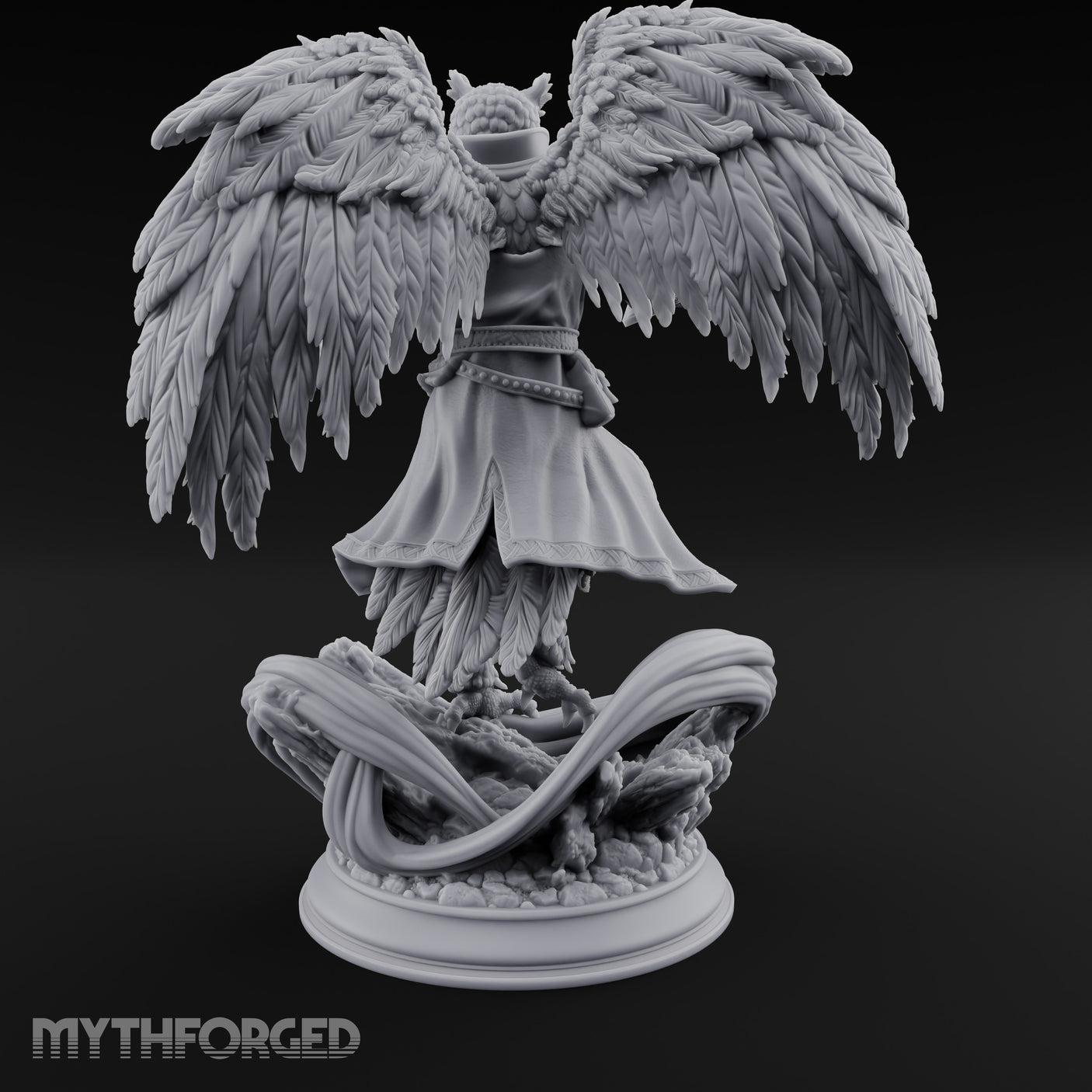 Tome Clutching Wizard Miniature for Dungeons and Dragons, Pathfinder or other TTRPGs