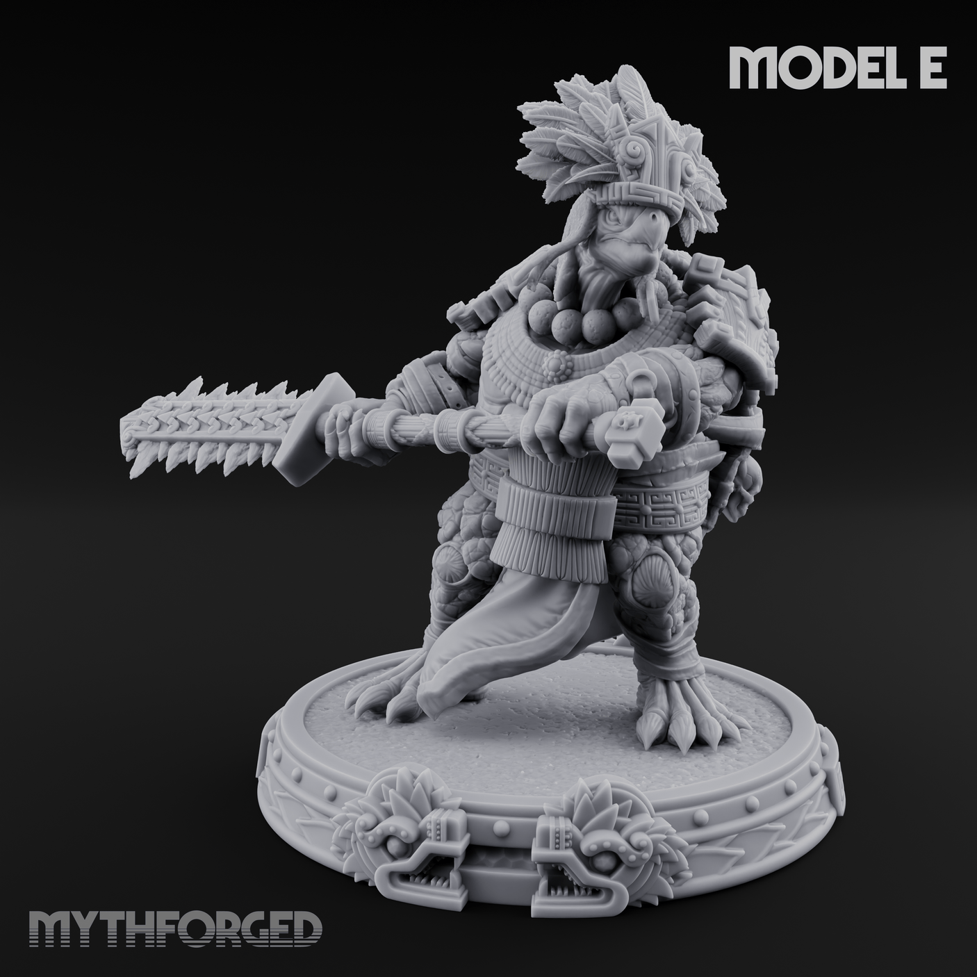 The Skull Shell Tribe E Miniature for Dungeons and Dragons, Pathfinder or other TTRPGs
