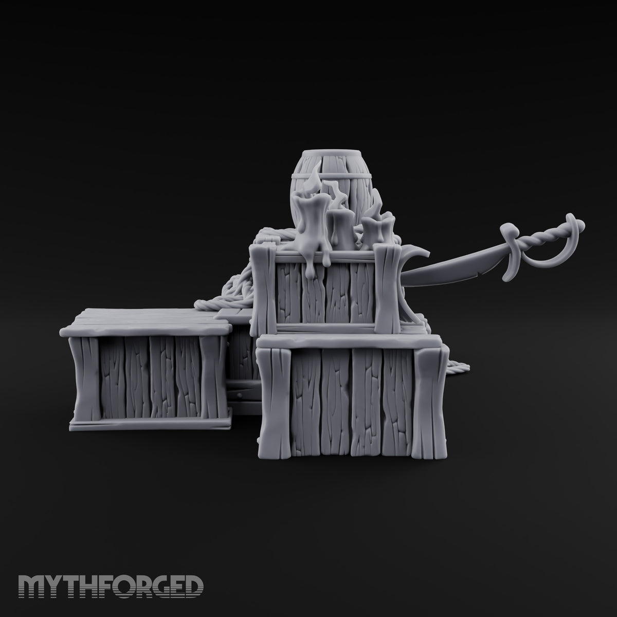 Anchors Aweigh Treasure Hunter Ship Terrain C