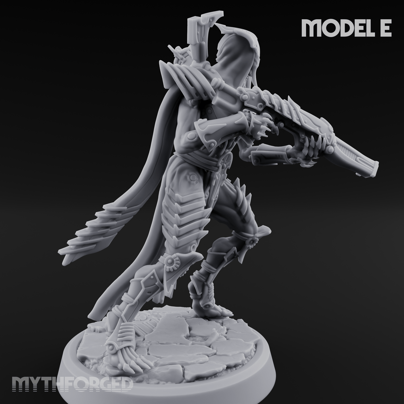 Weapons Bristling Elite Corpse Fleet Infantry E Miniature for Dungeons and Dragons, Pathfinder or other TTRPGs