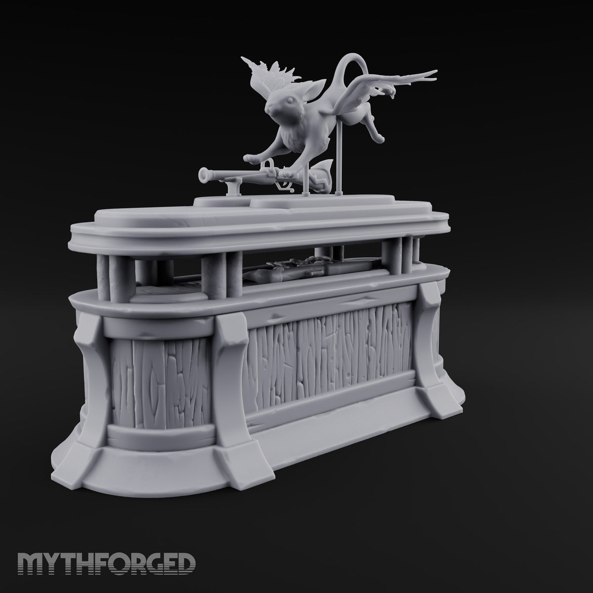 Rug Burn Risk Wooden Hunting Lodge Trophy Display A
