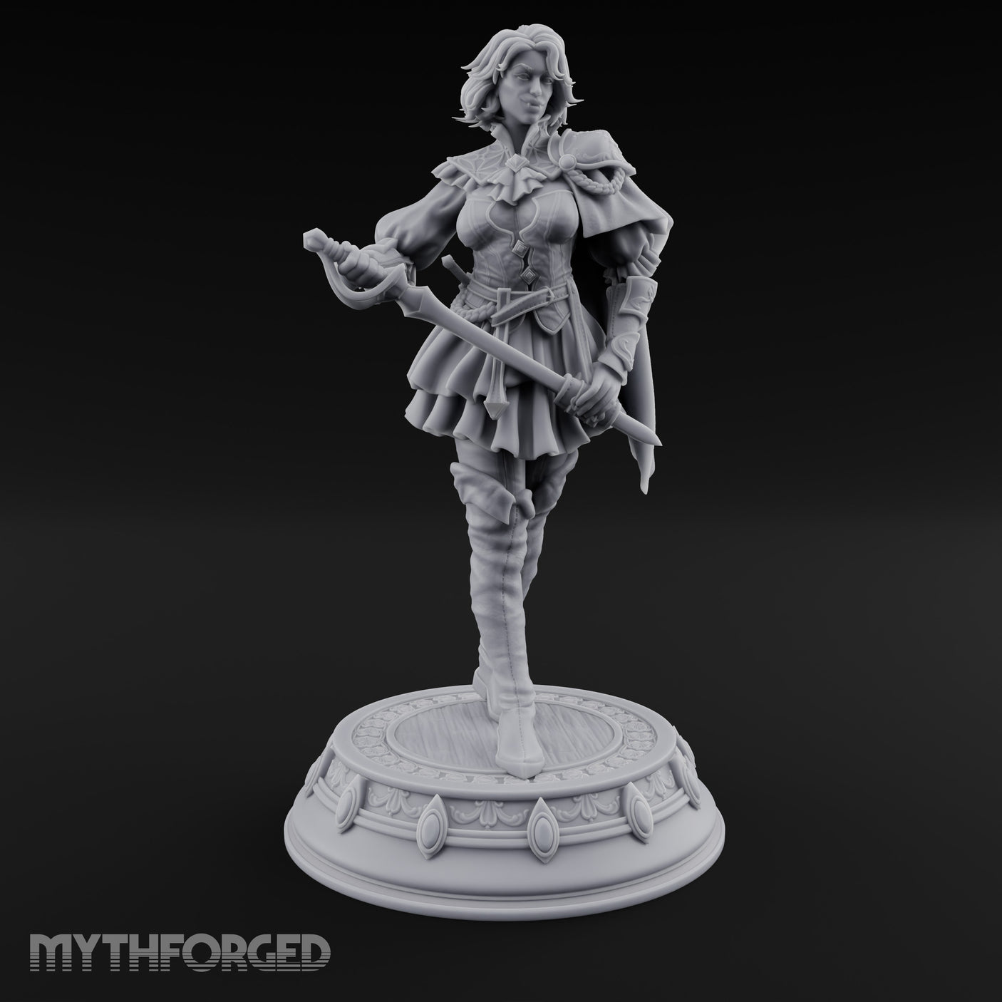 Twin Blade Striding Human Duelist gallery 2