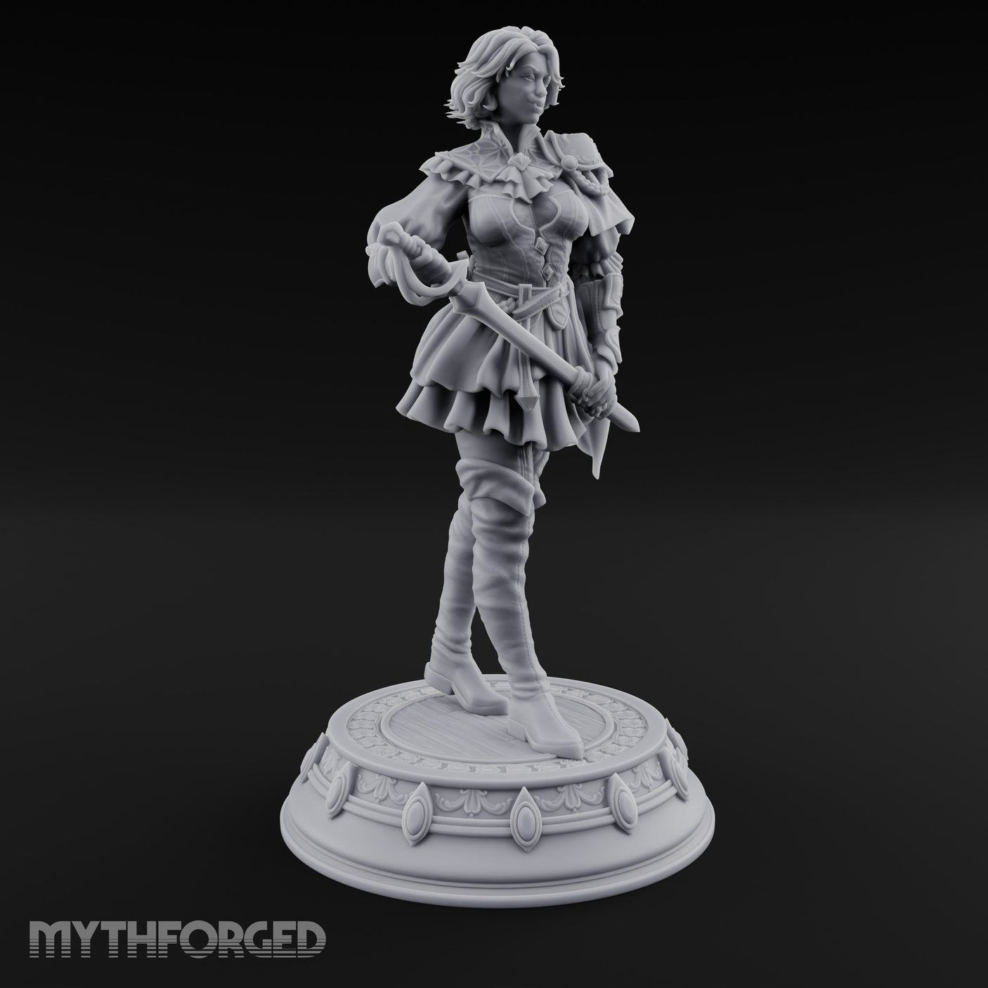 Twin Blade Striding Human Duelist gallery 4