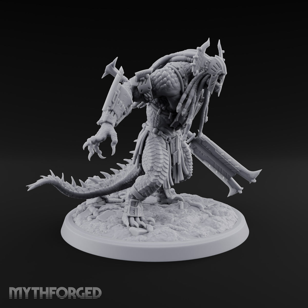 Crowns of Horn, Hearts of Ruin Lizardfolk Polearm Warriors — A