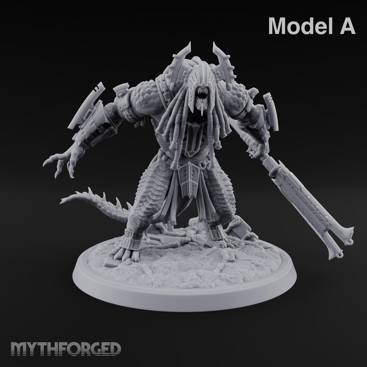 Crowns of Horn, Hearts of Ruin Lizardfolk Polearm Warrior A