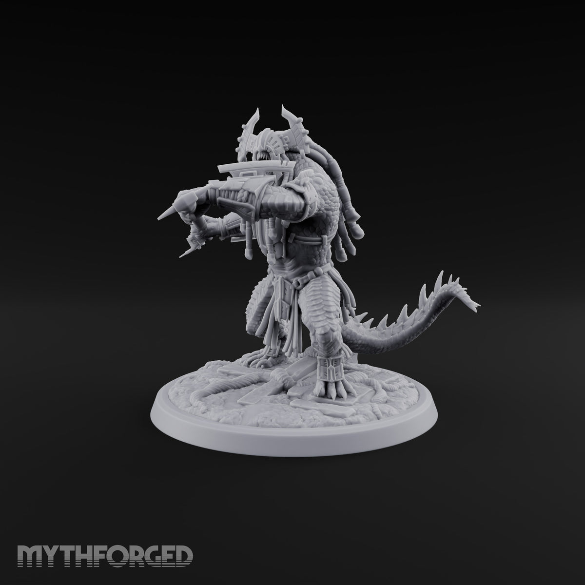 Crowns of Horn, Hearts of Ruin Lizardfolk Polearm Warrior C