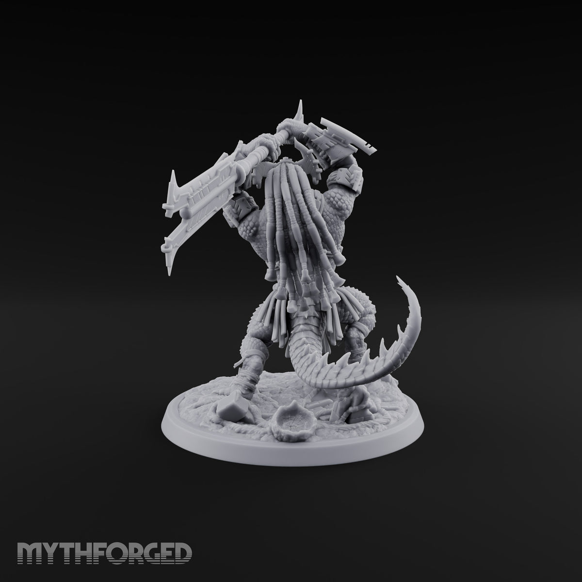 Crowns of Horn, Hearts of Ruin Lizardfolk Polearm Warrior E