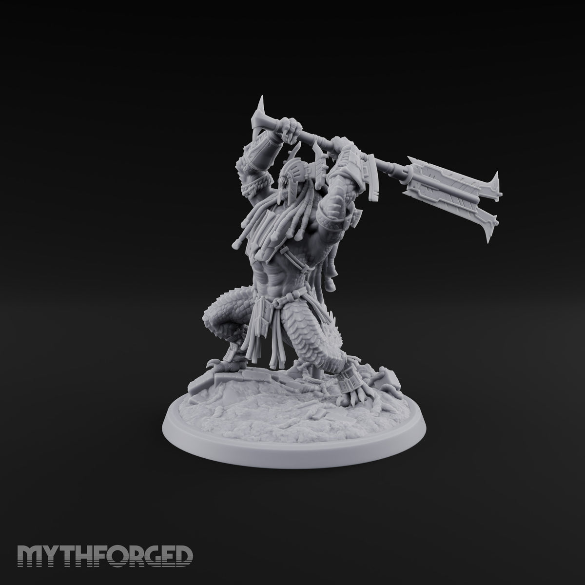 Crowns of Horn, Hearts of Ruin Lizardfolk Polearm Warrior E