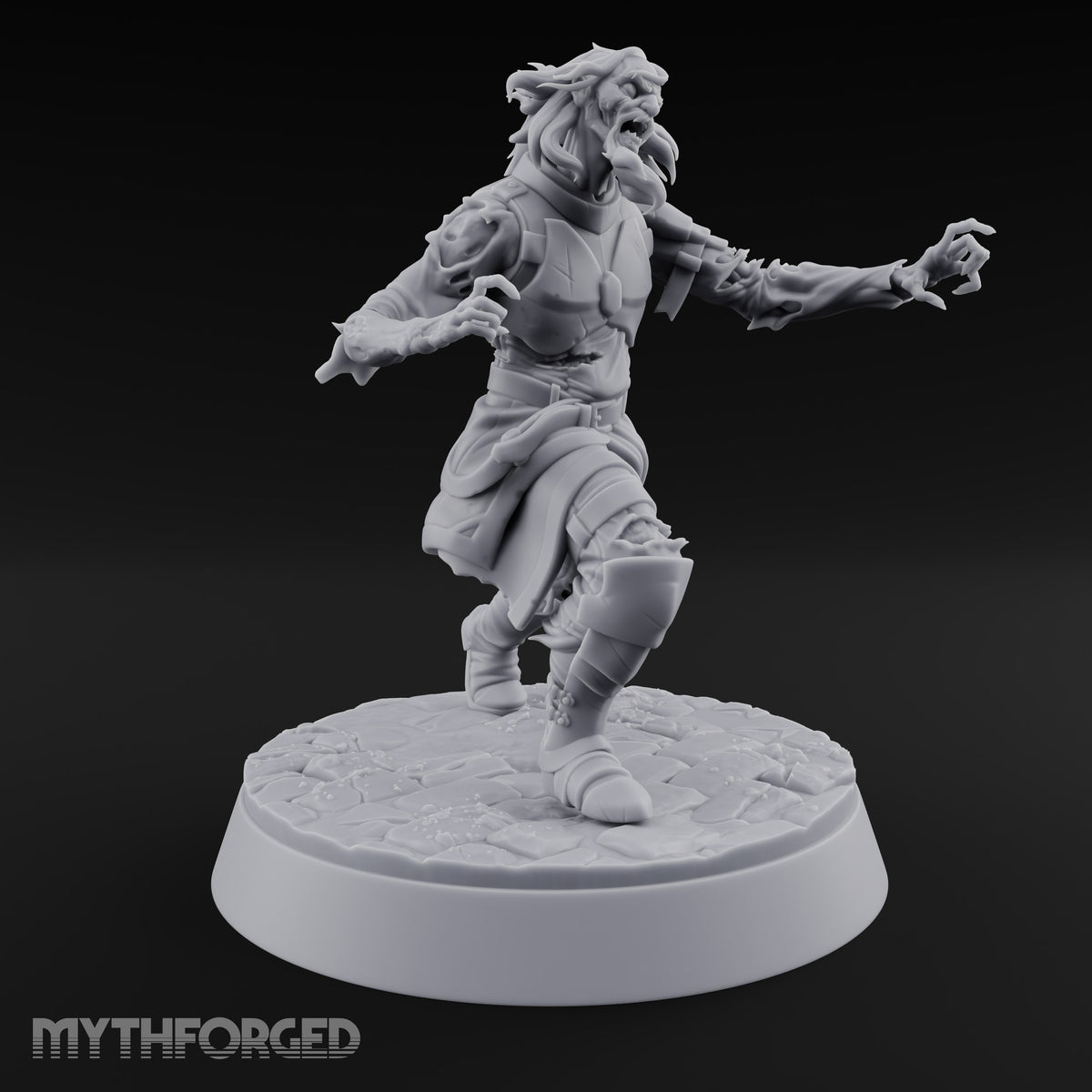 Dead Set Against Rest Zombie Warrior A — Claws