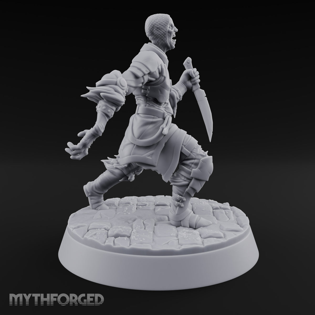 Dead Set Against Rest Zombie Warrior A — Dagger