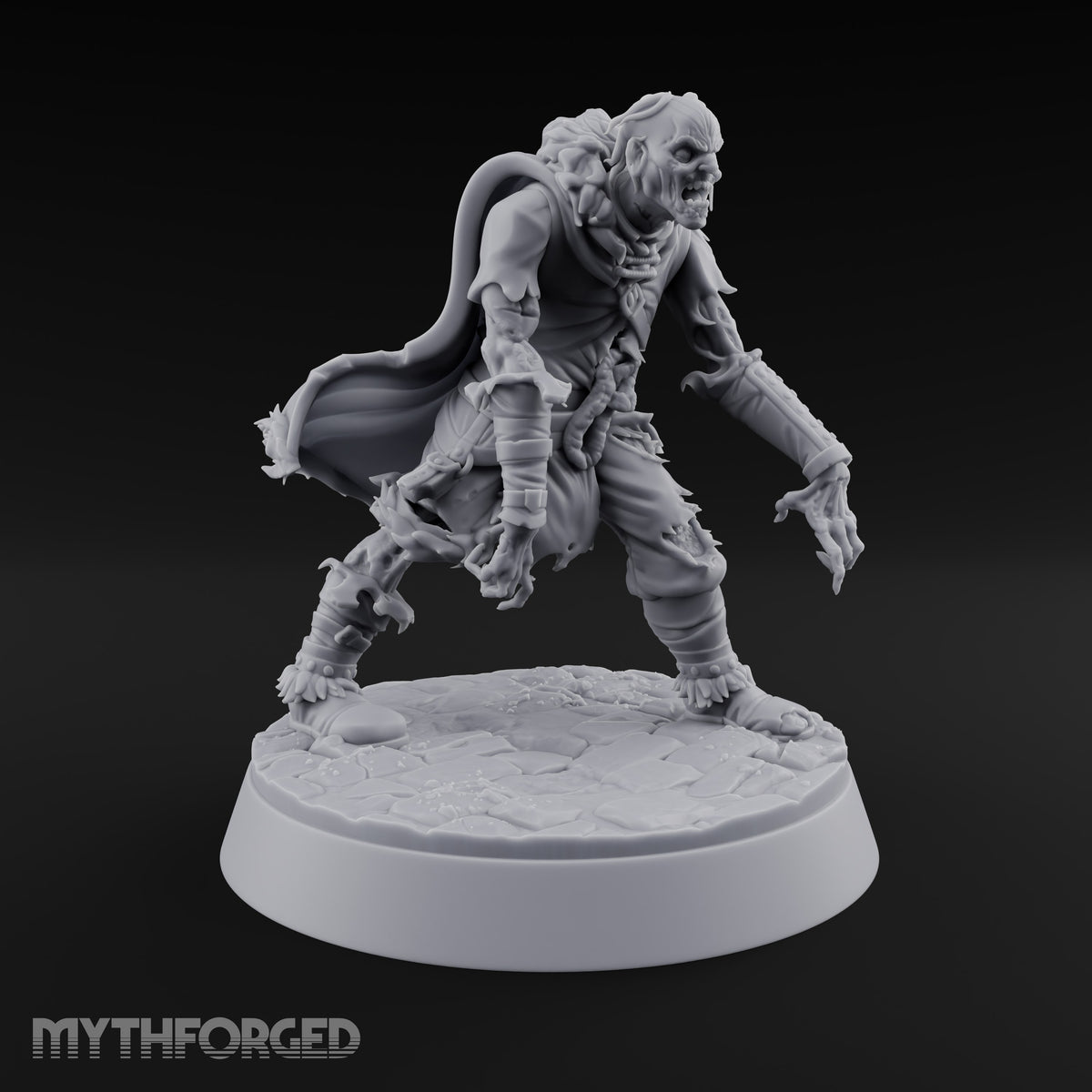 Still Marching, Barely Standing Zombies — B · Shield + Bare Hands (Lowered) + Bare Hands (Raised)