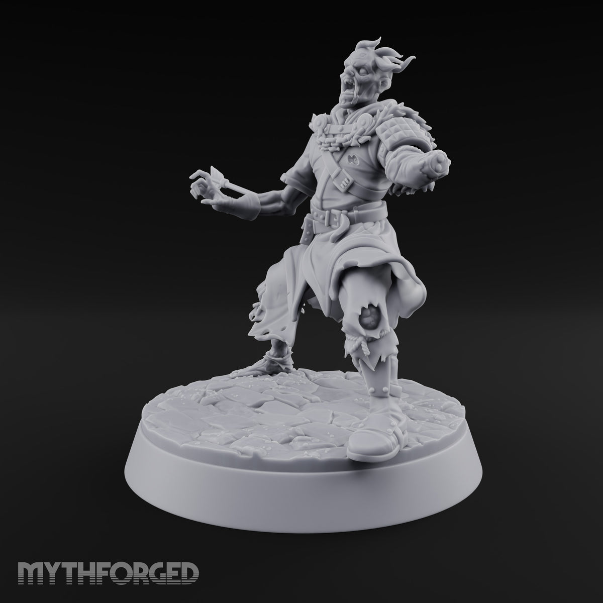 Still Marching, Barely Standing Zombie C — Bare Hands (Lunging)