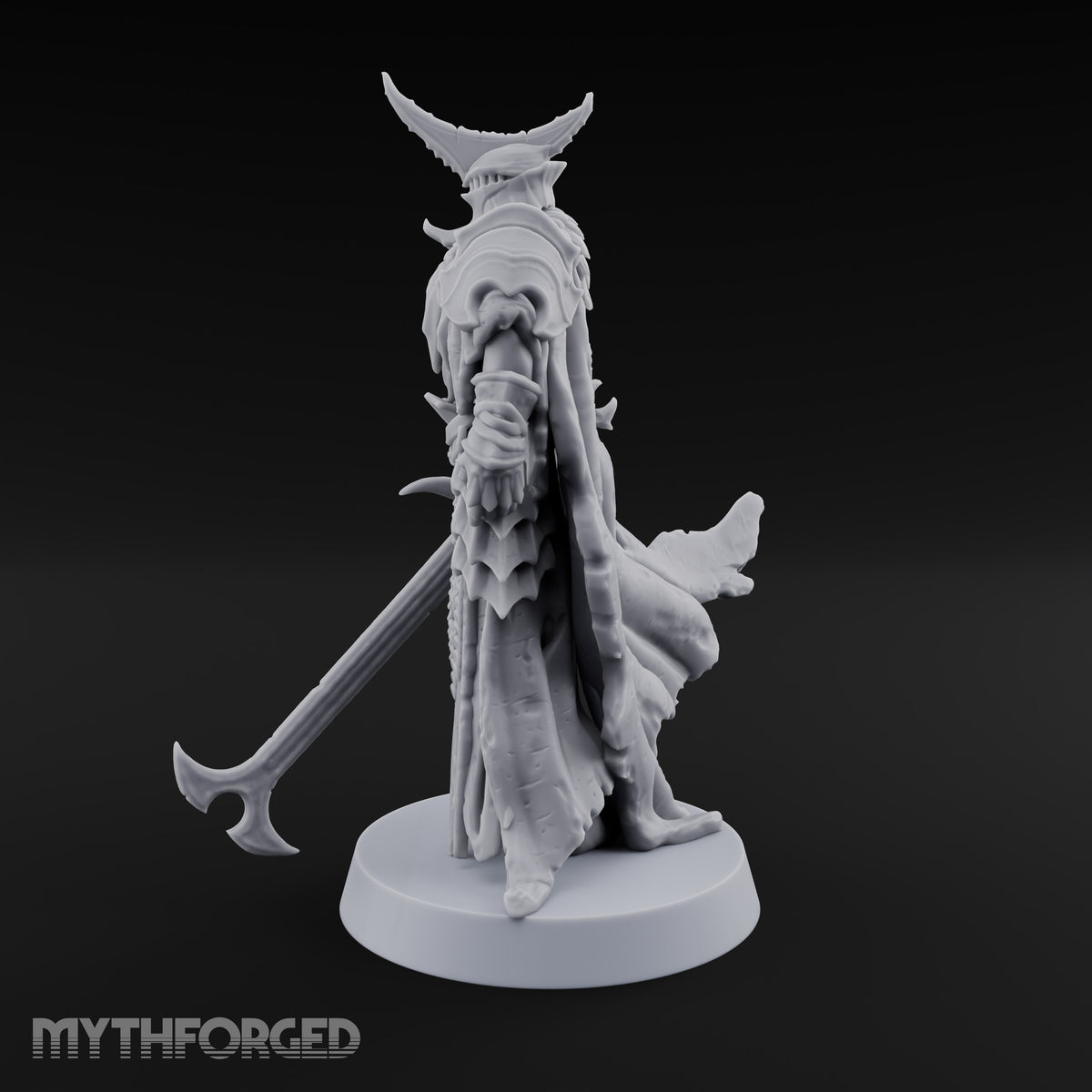 Crestfallen, Crescent-Crowned Death Knight Crusader — A