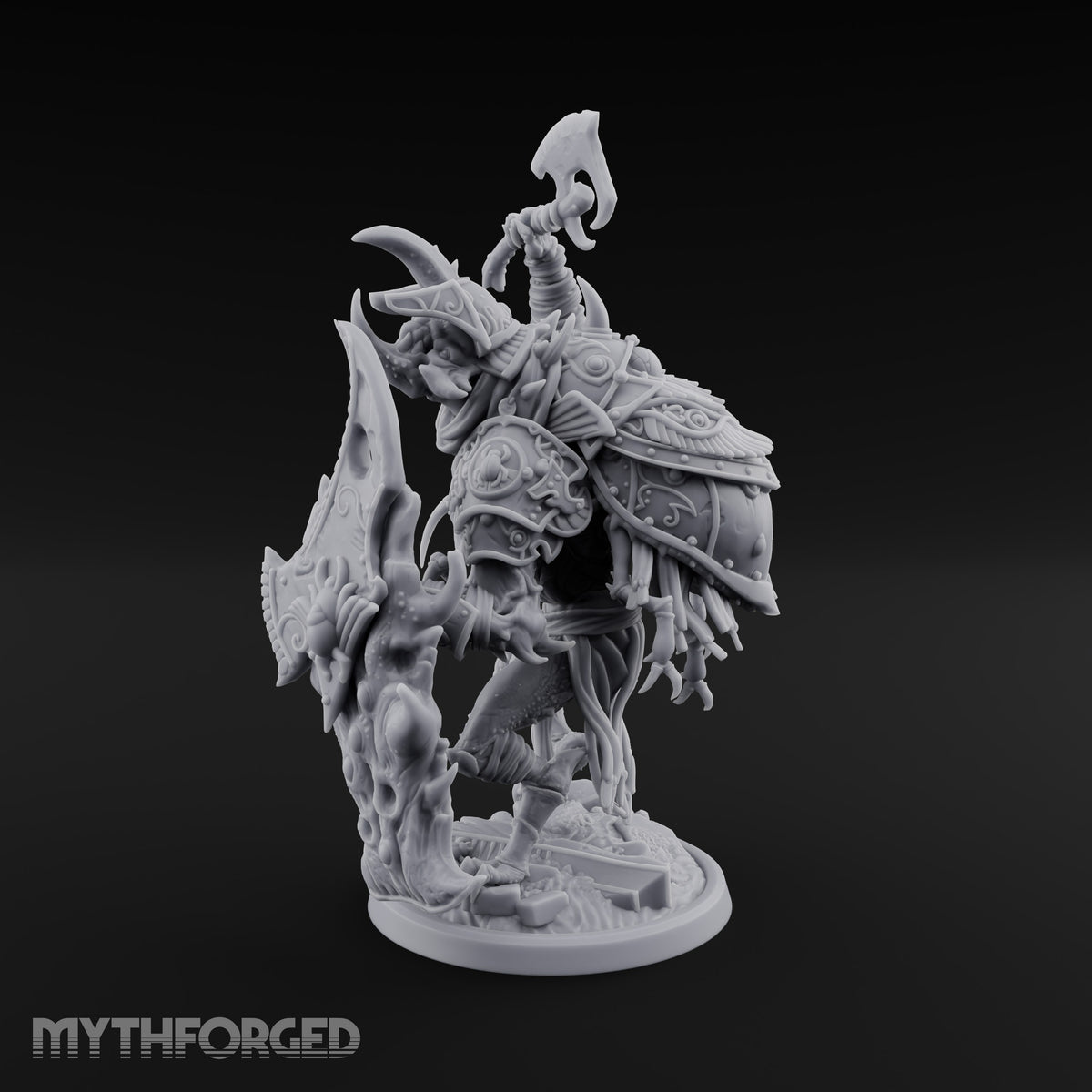 Poised to Strike Scarabfolk Warrior B